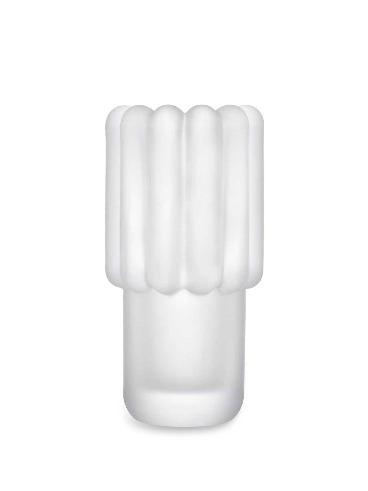 Vase PRESS mattes Glas