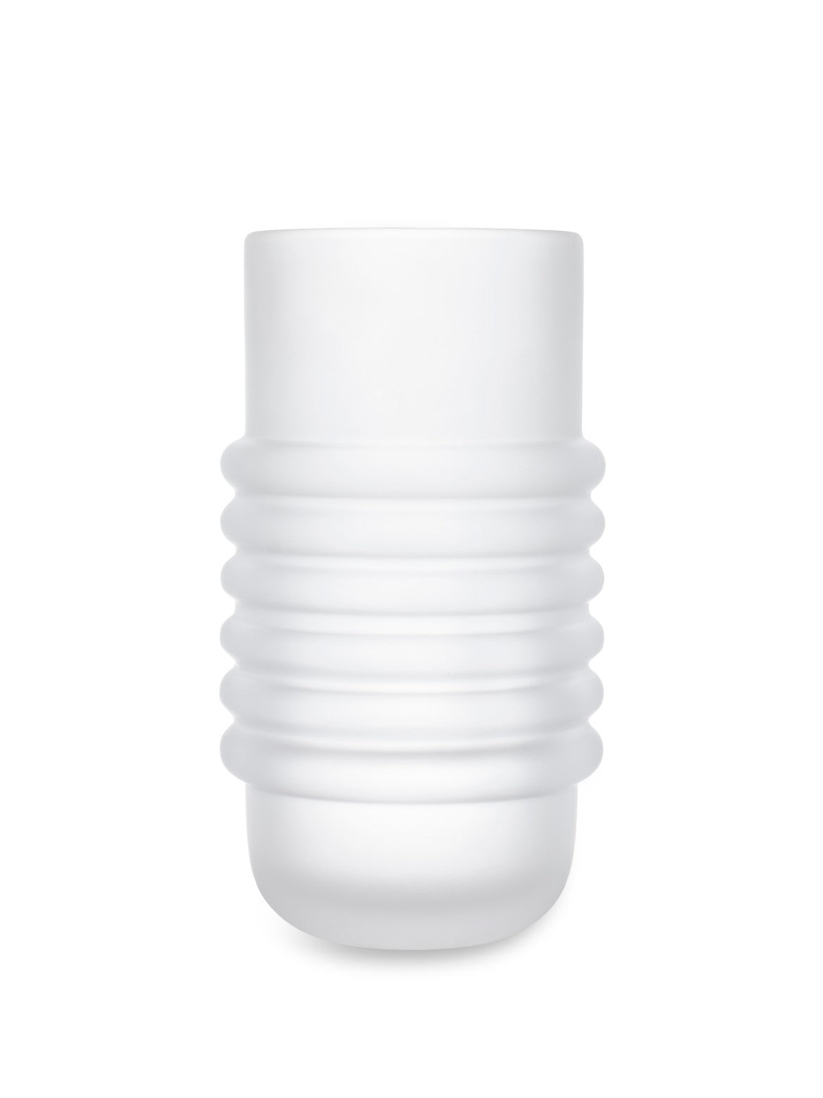 Vase PRESS mattes Glas