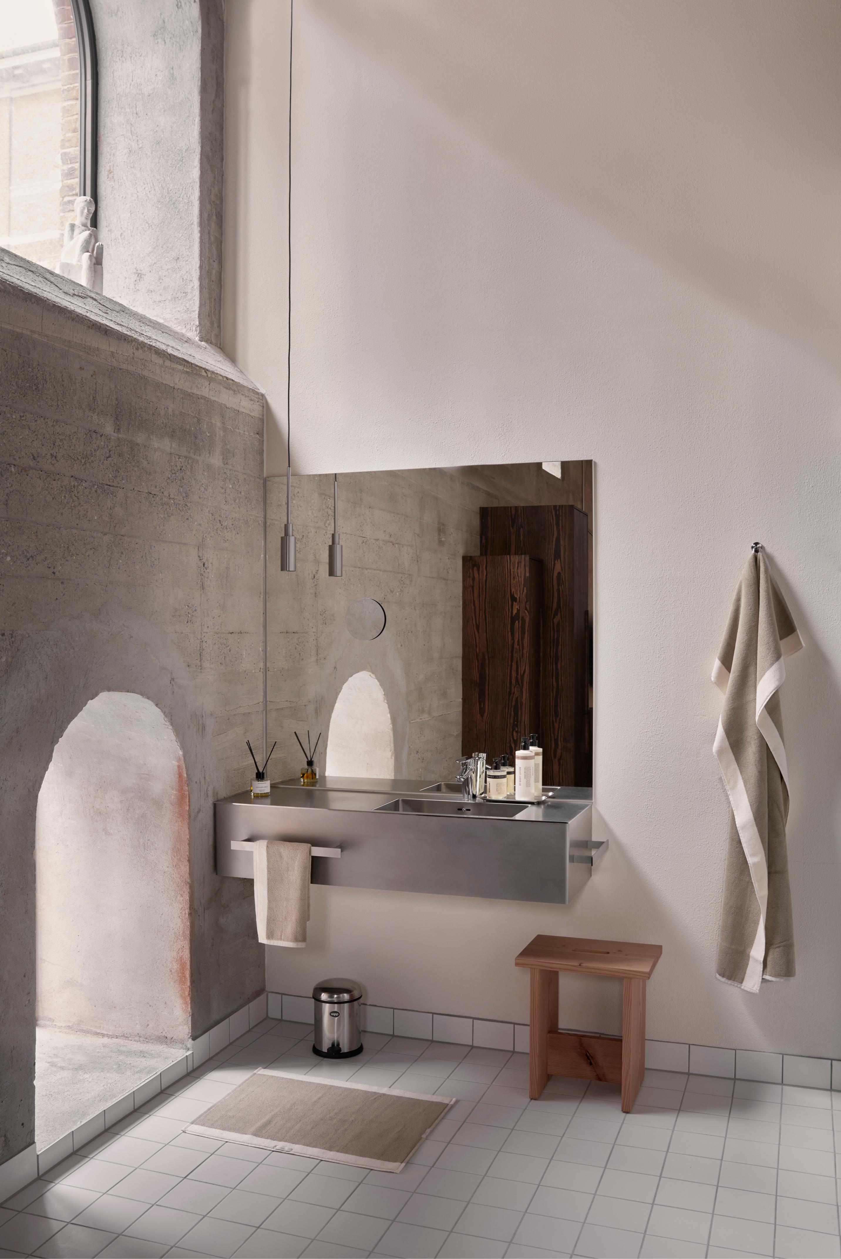 Badezimmermatte VIPP khaki Baumwolle