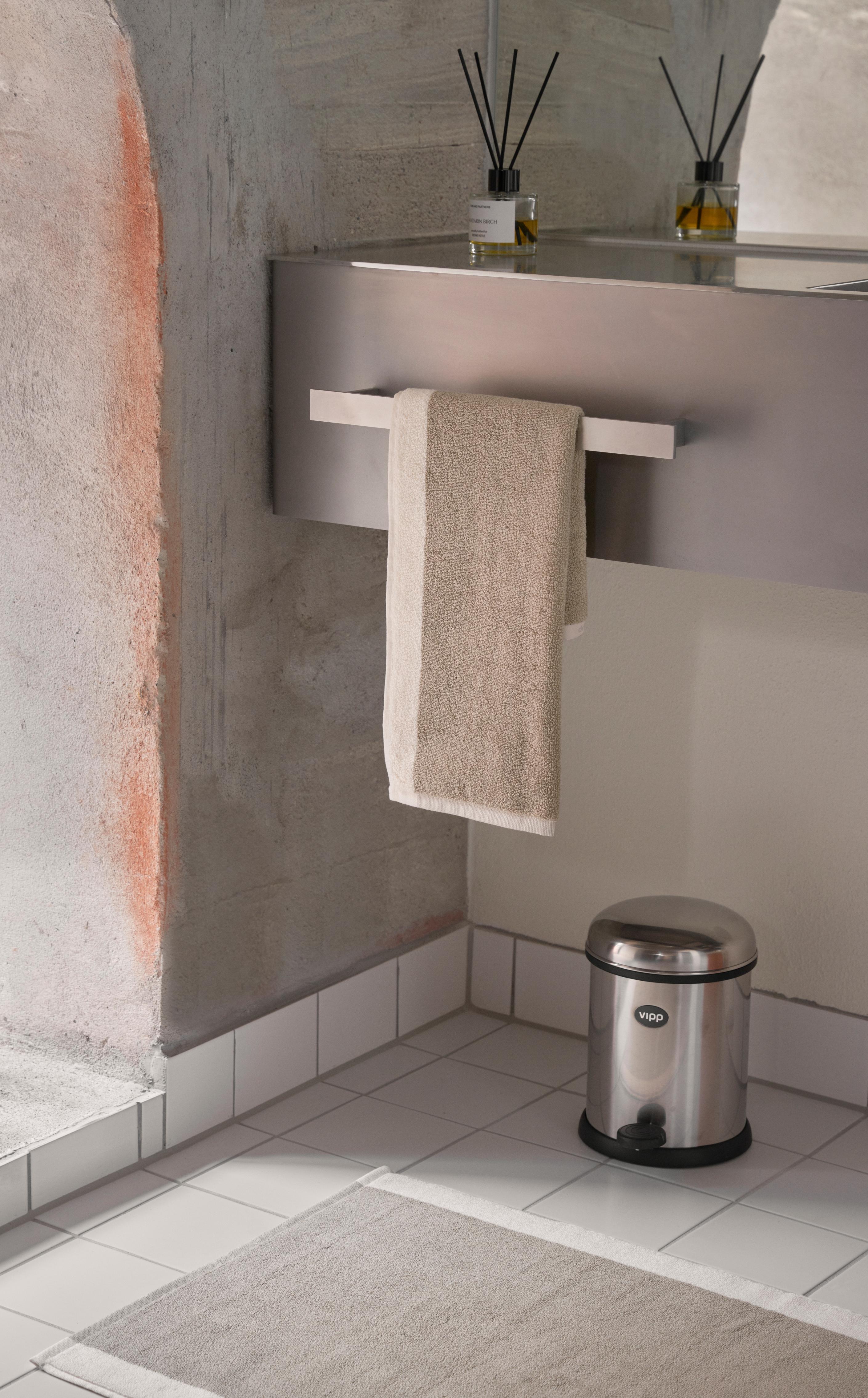Badezimmermatte VIPP khaki Baumwolle