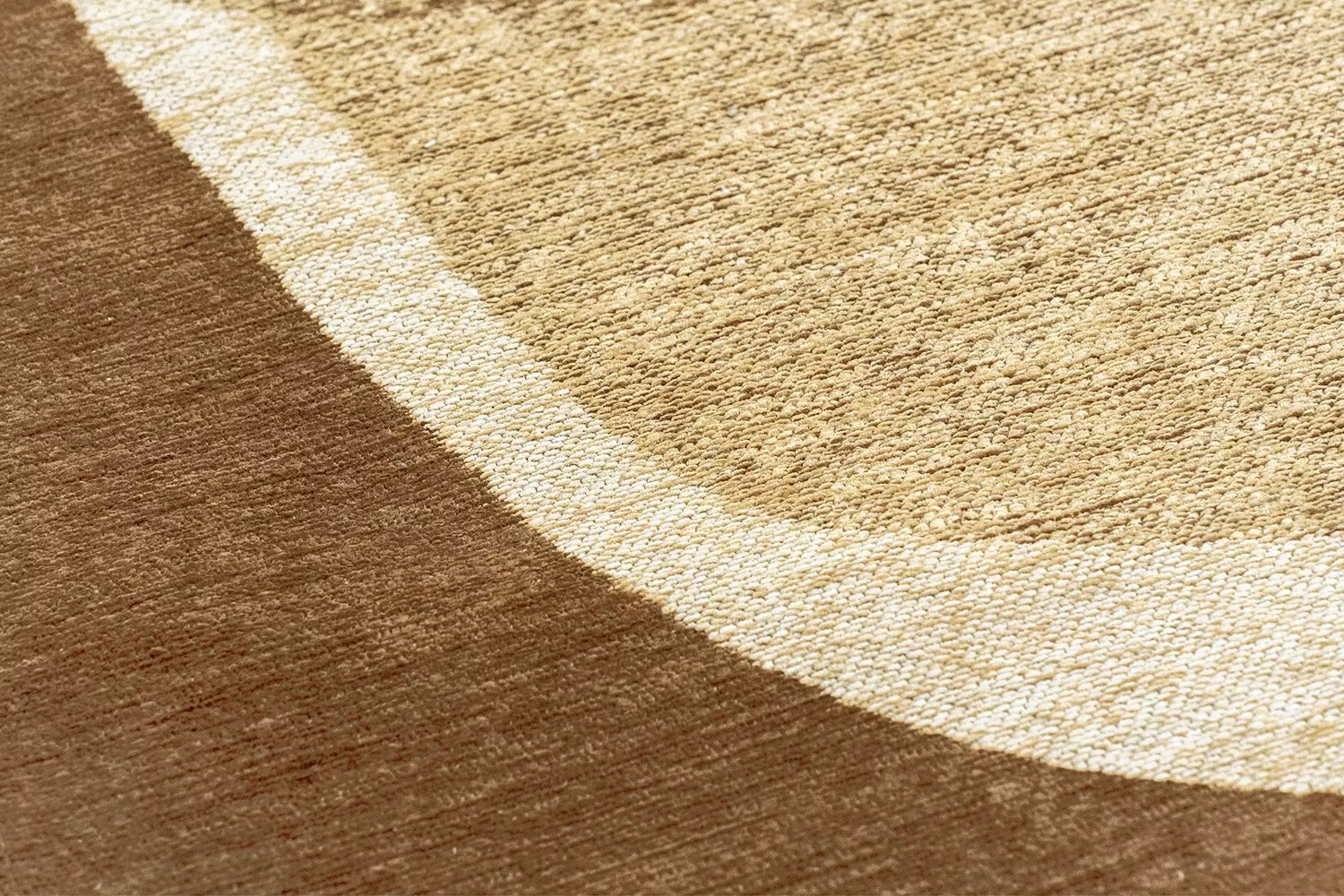Vloerkleed MARBLE bruin met beige
