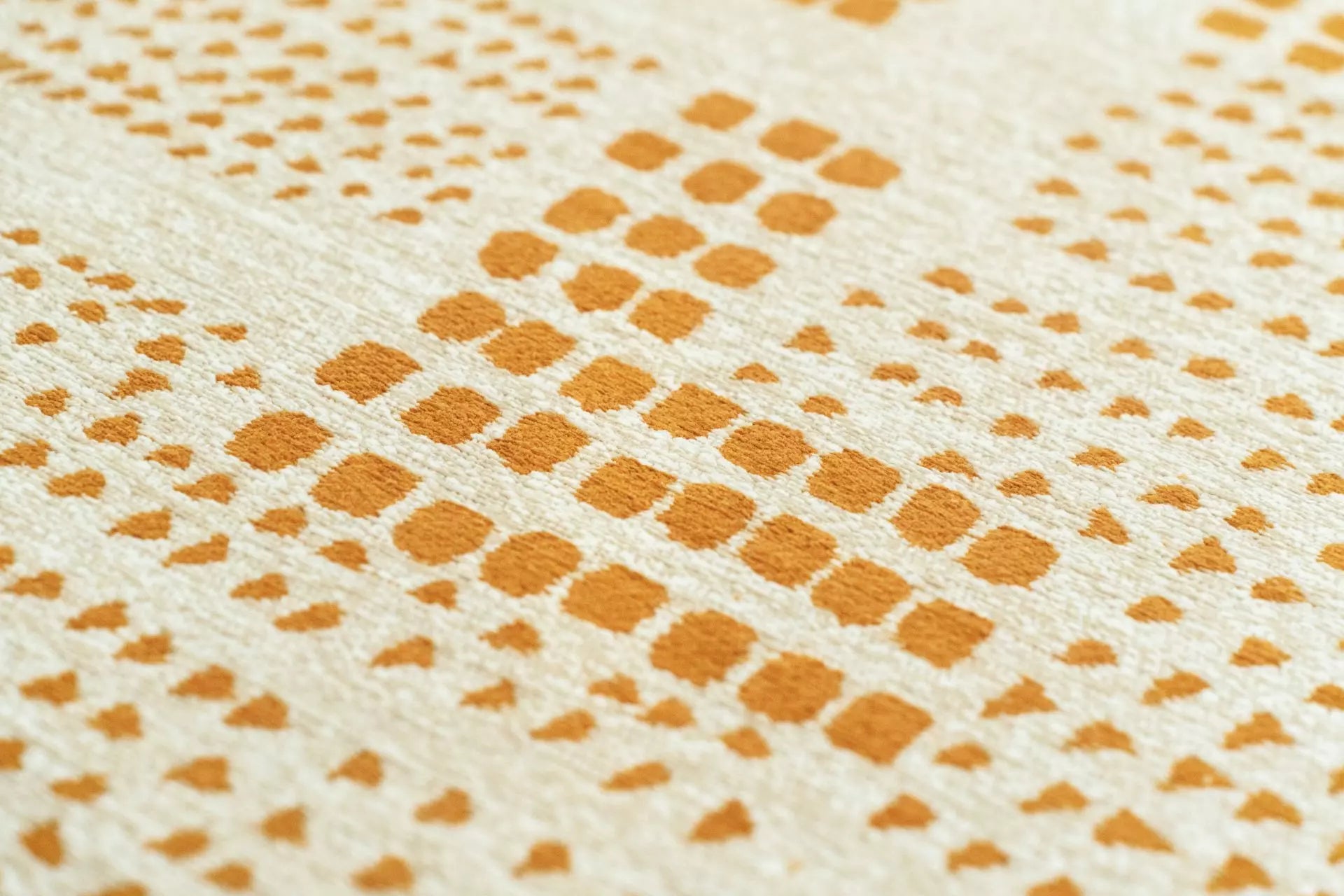 Teppich ZEN beige mit Gelb