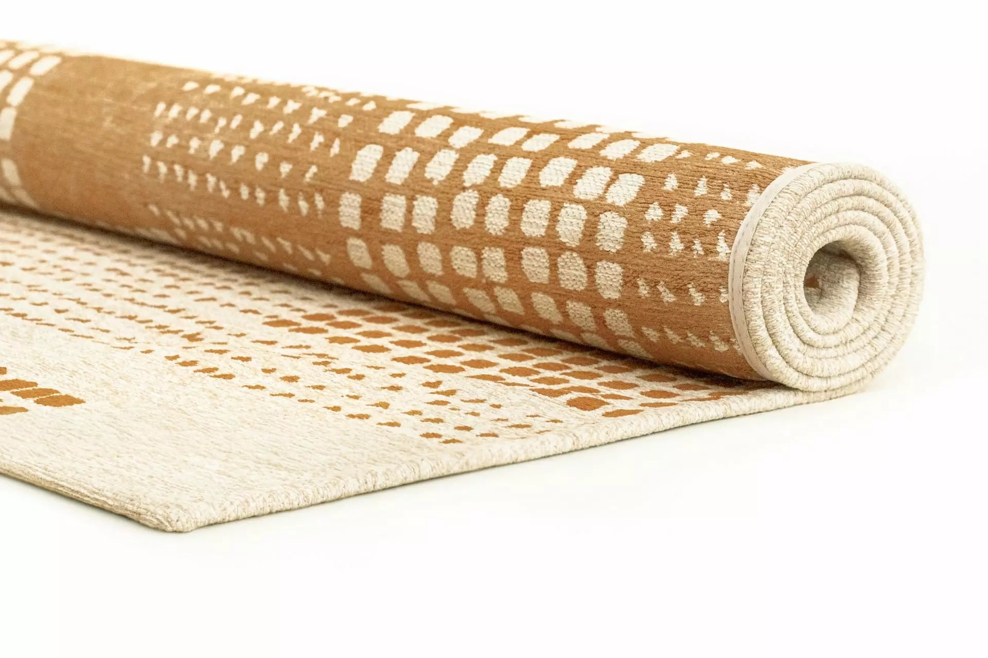 Teppich ZEN beige mit braunem