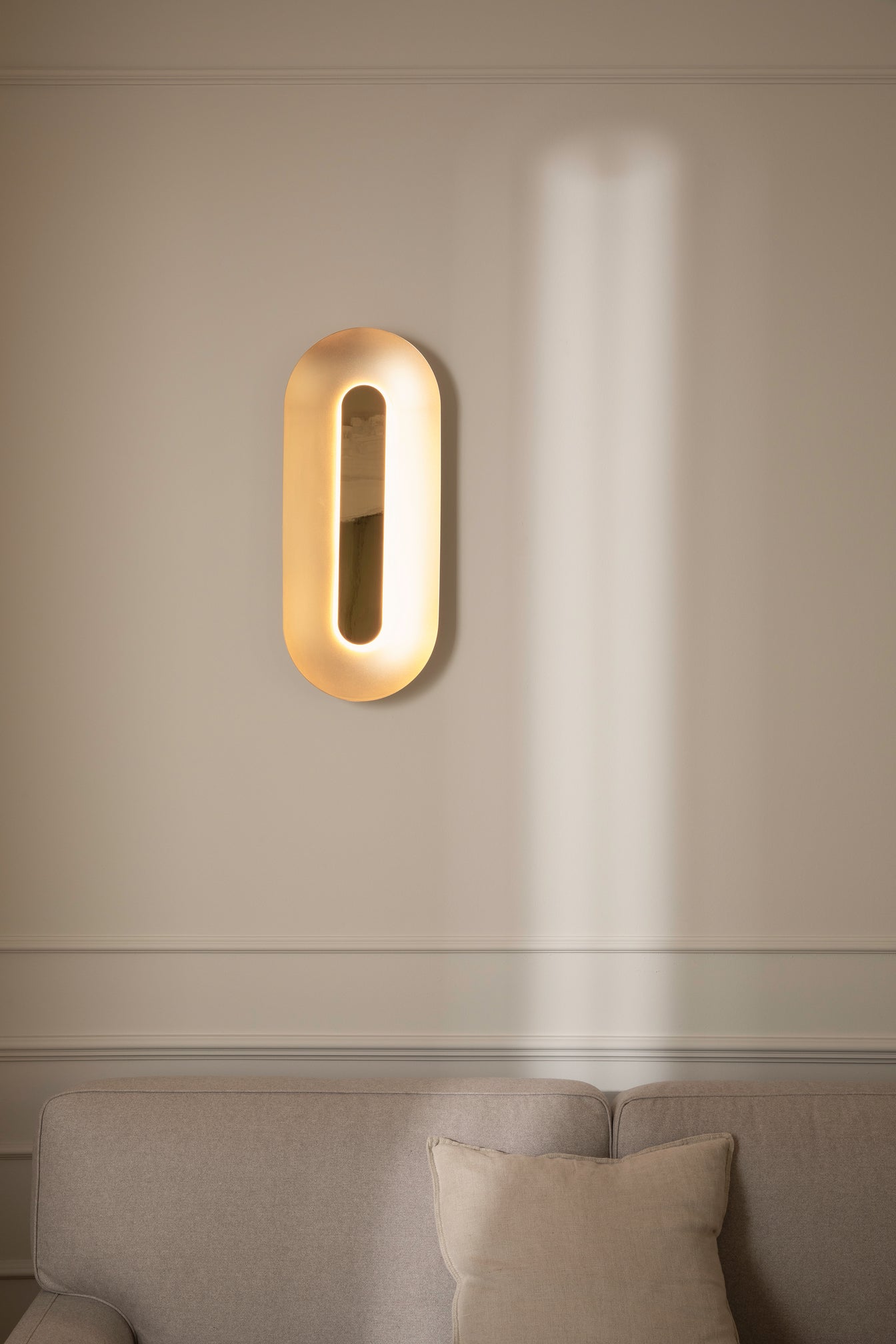 Wandlamp SASI messing