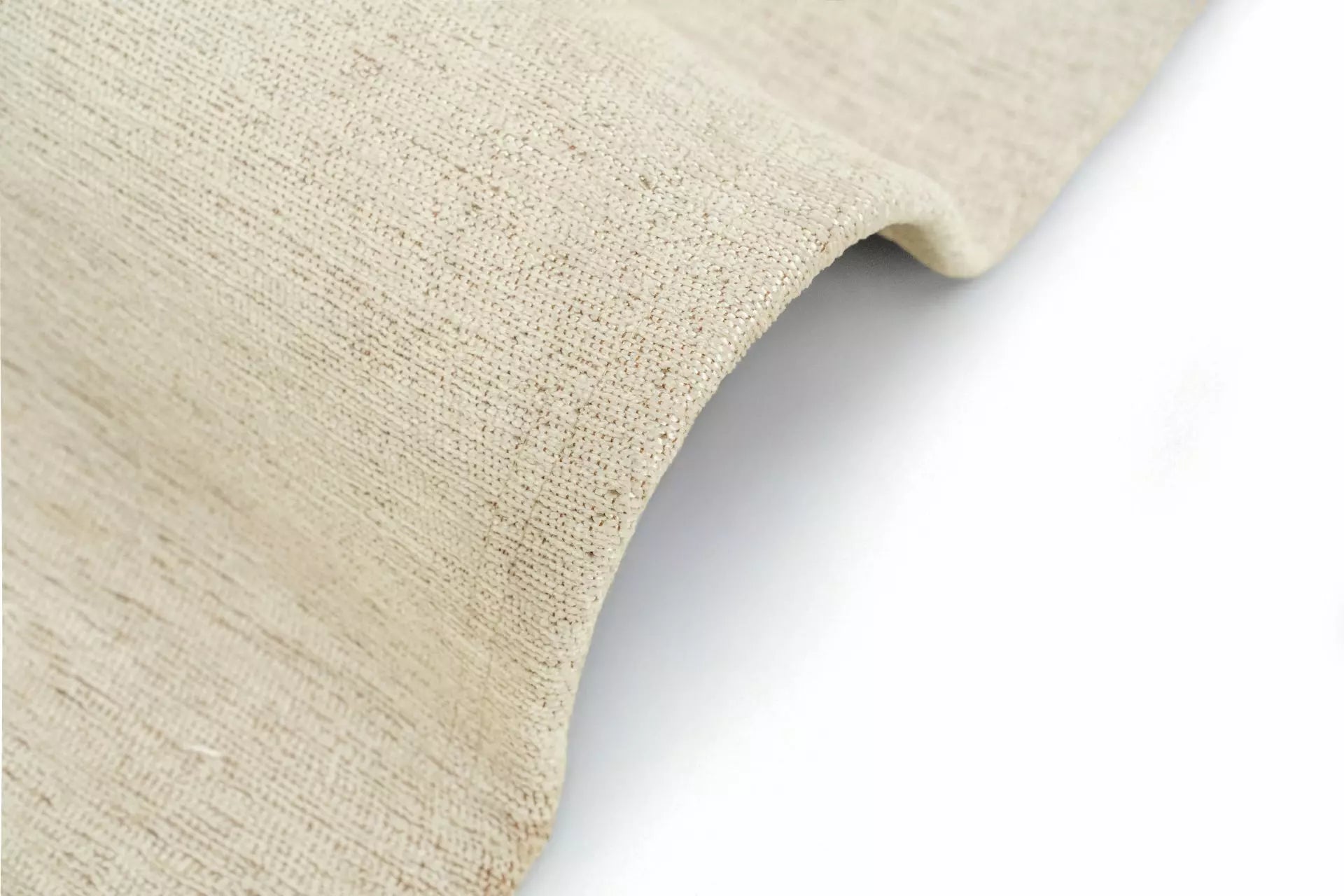 Ovale tapijt AQUARELLE LEAF crème met beige