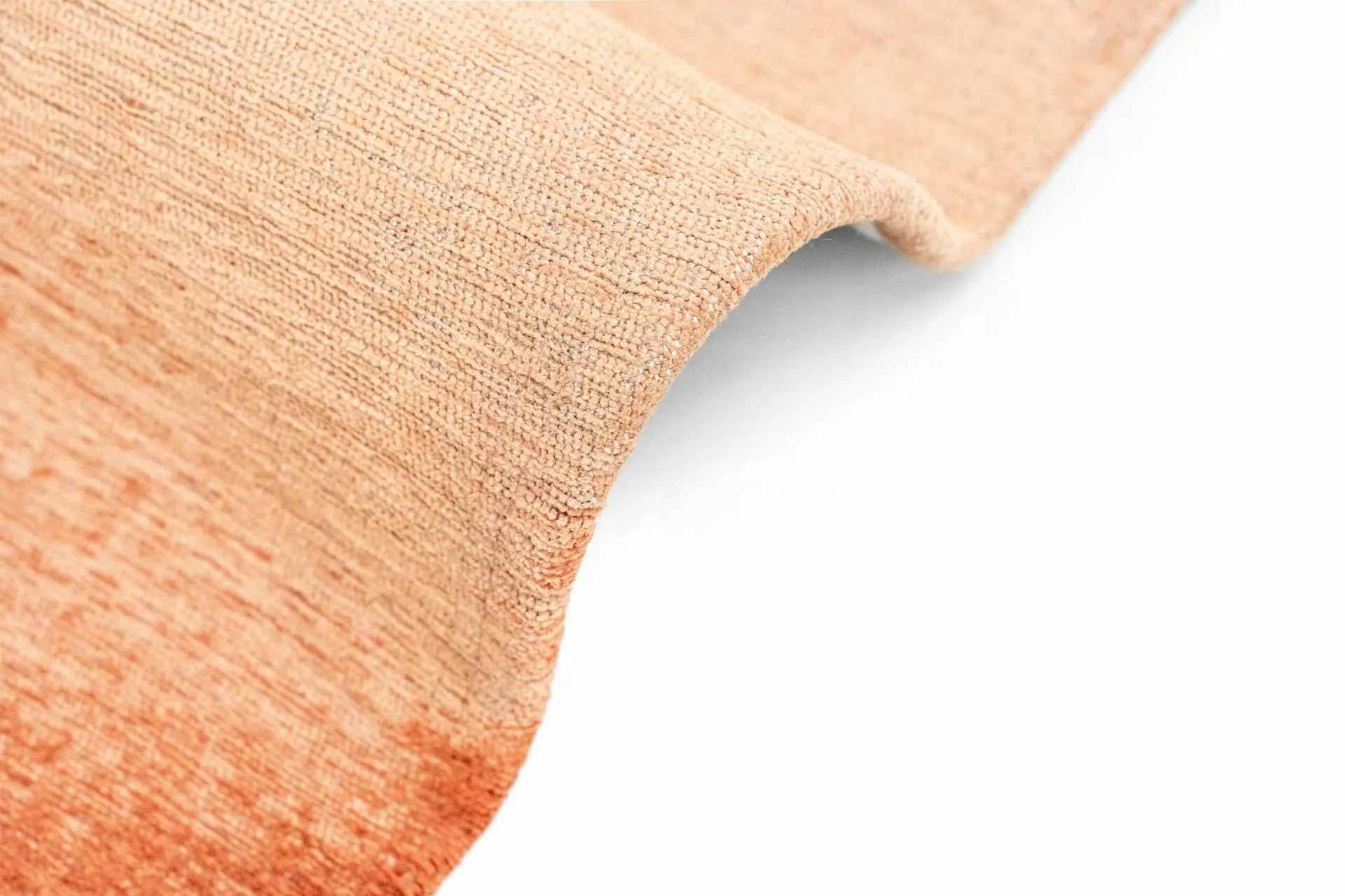 Ovale vloerkleed AQUARELLE LEAF rood met oranje