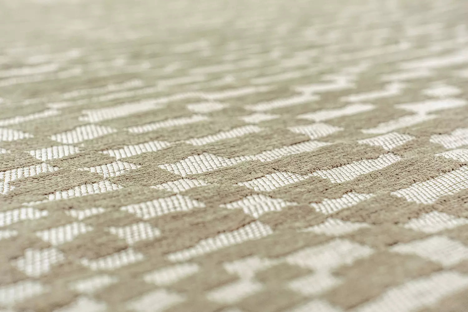 Ronde tapijt BERBER CARAVAN beige