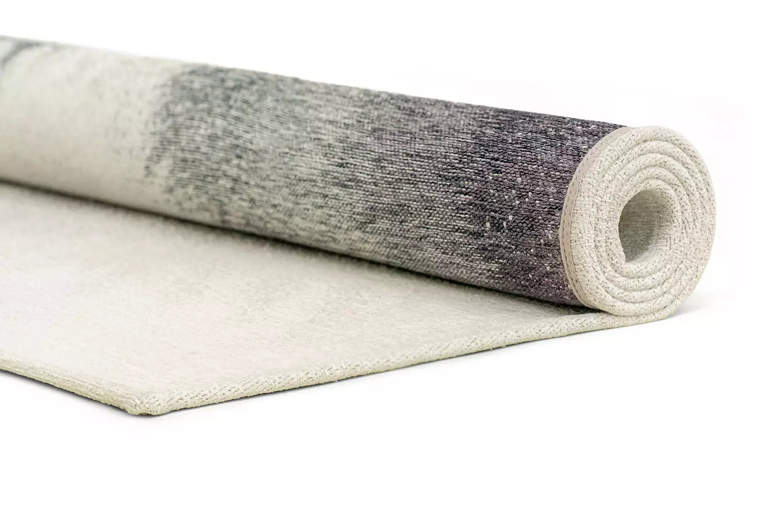 Teppich DROP weiß mit lila