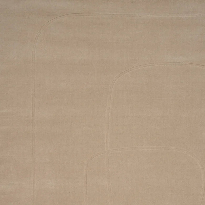 Kursive Expanse Beige Teppich