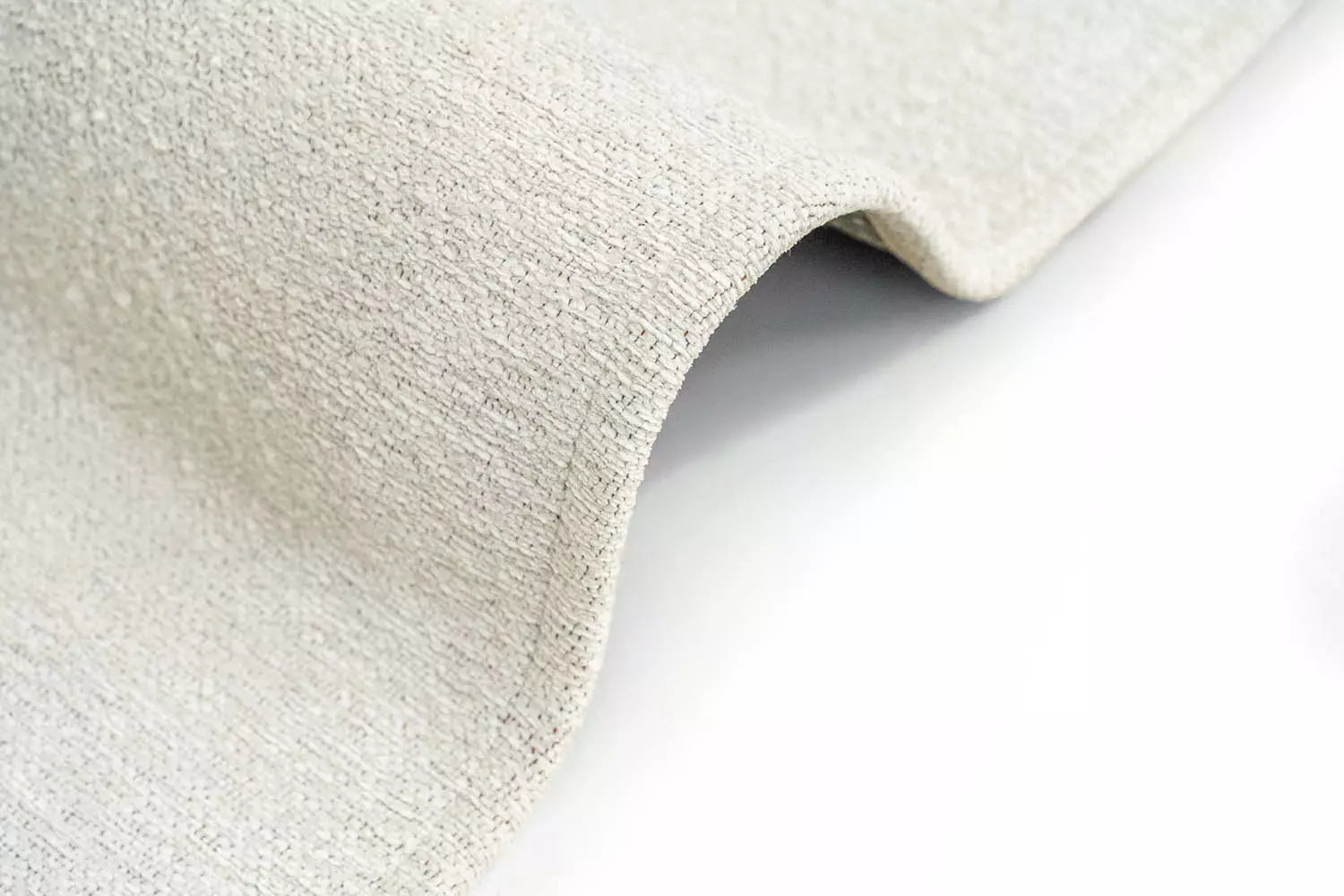 Vloerkleed DROP wit met donkergroen