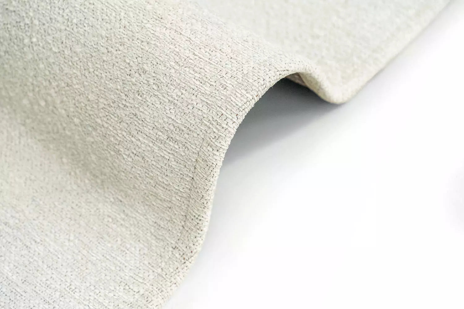 Teppich DROP weiß mit braunem