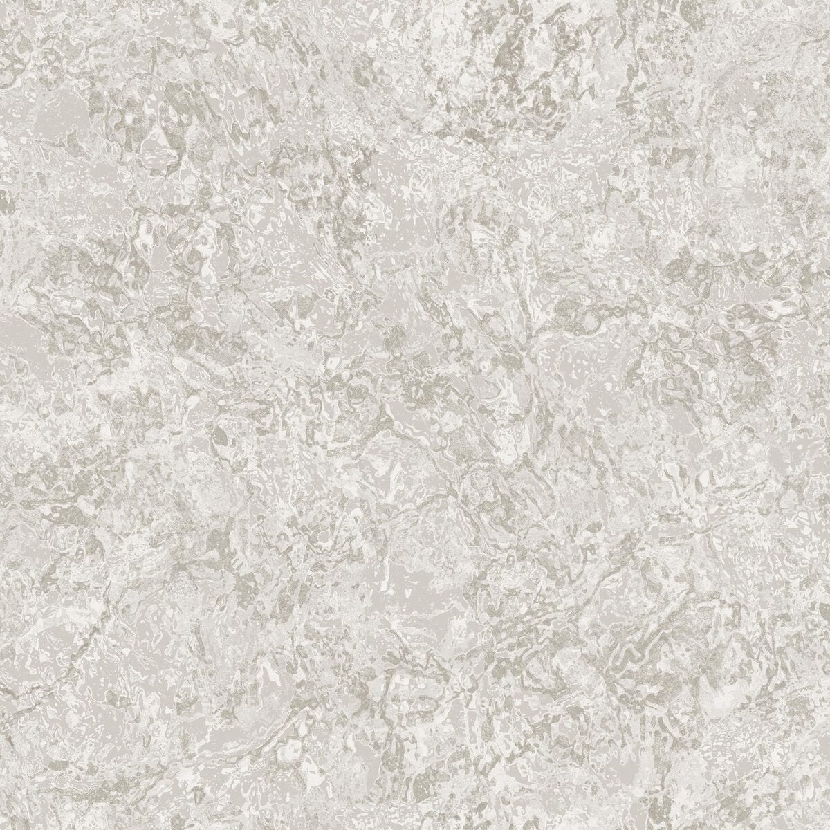 Tapete, die Marmor imitiert, TRAVERTINE, warmes Weiß