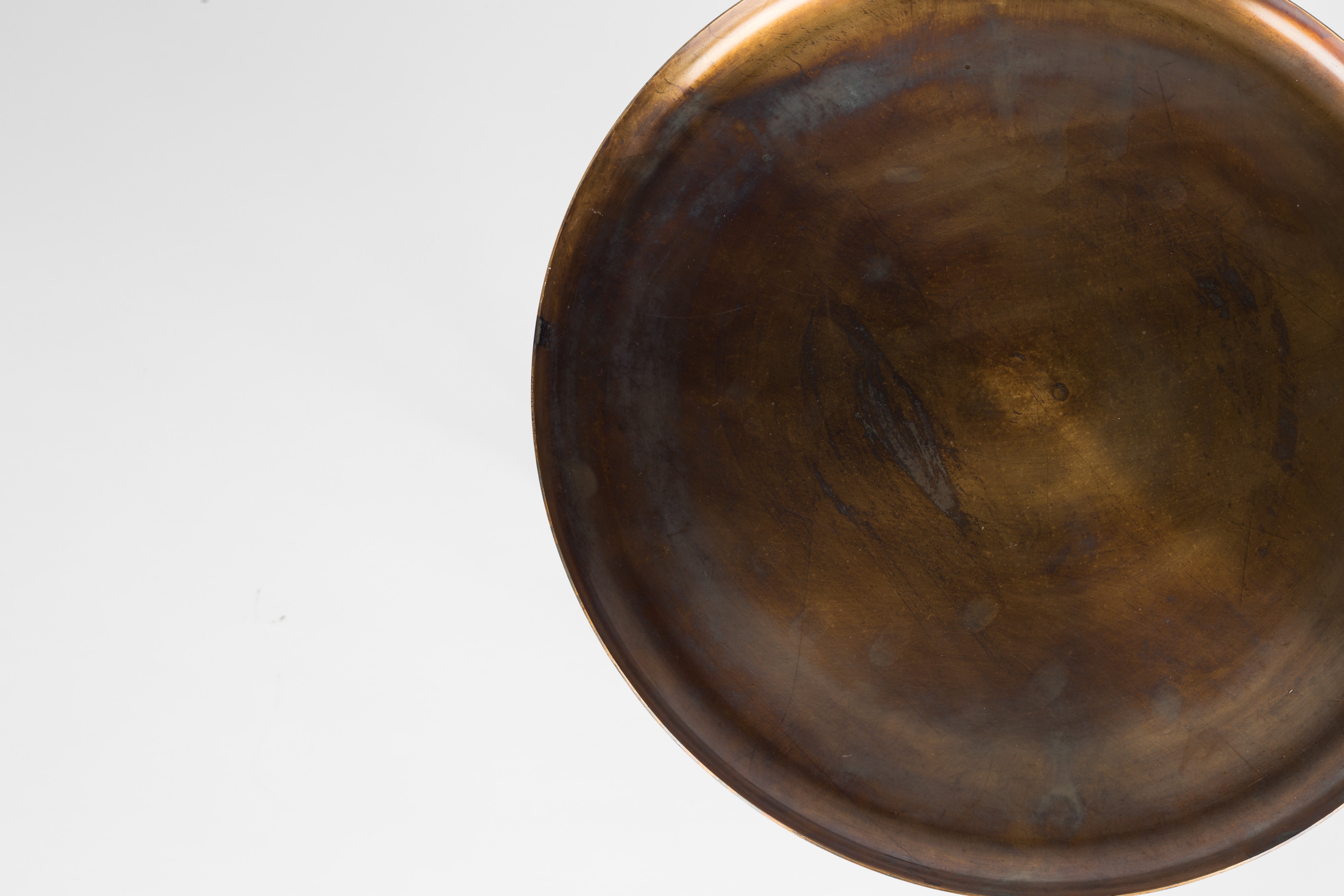 Frost -Frost -Kupfertisch