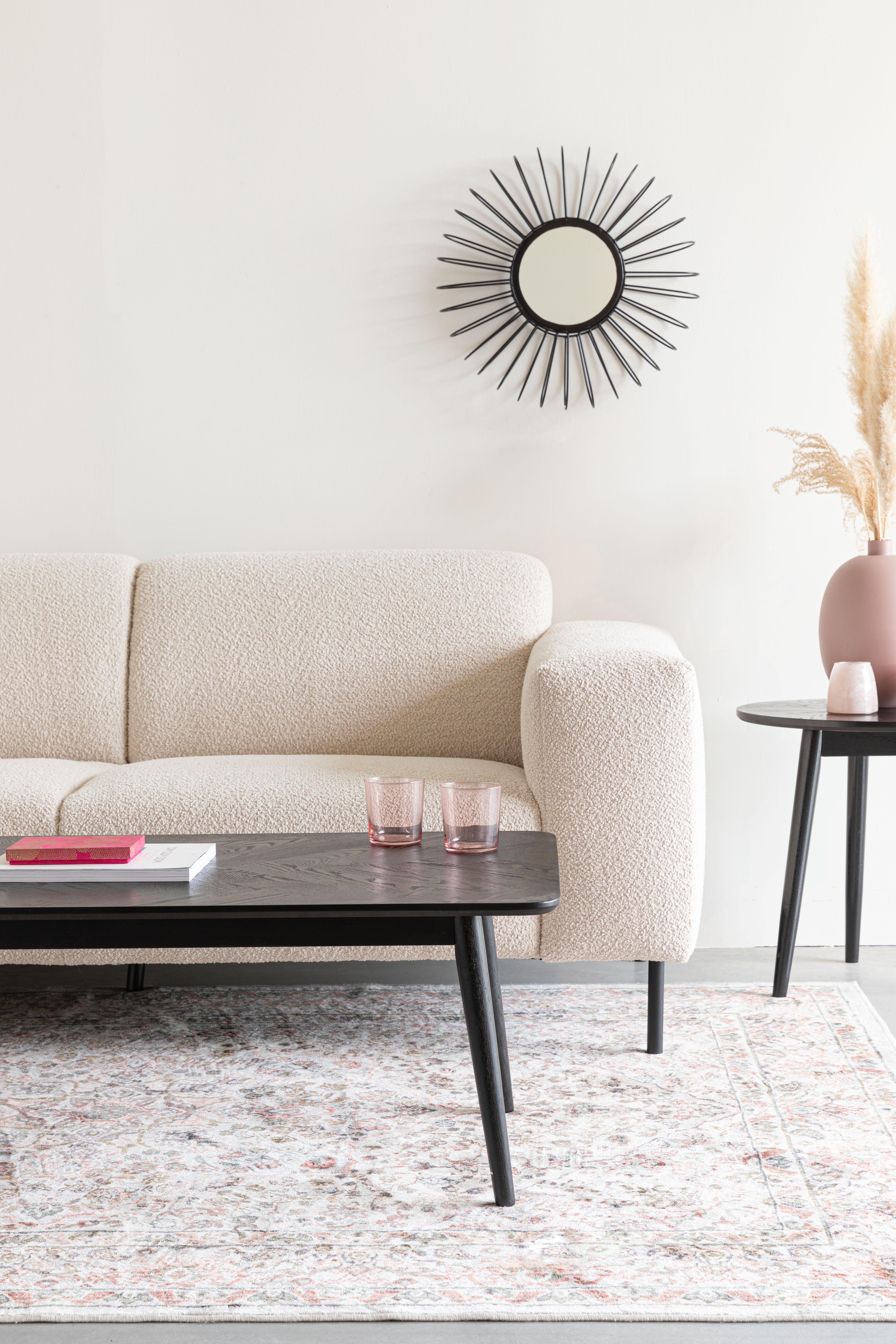 Fabio Couchtisch schwarzer Eichenfurnier