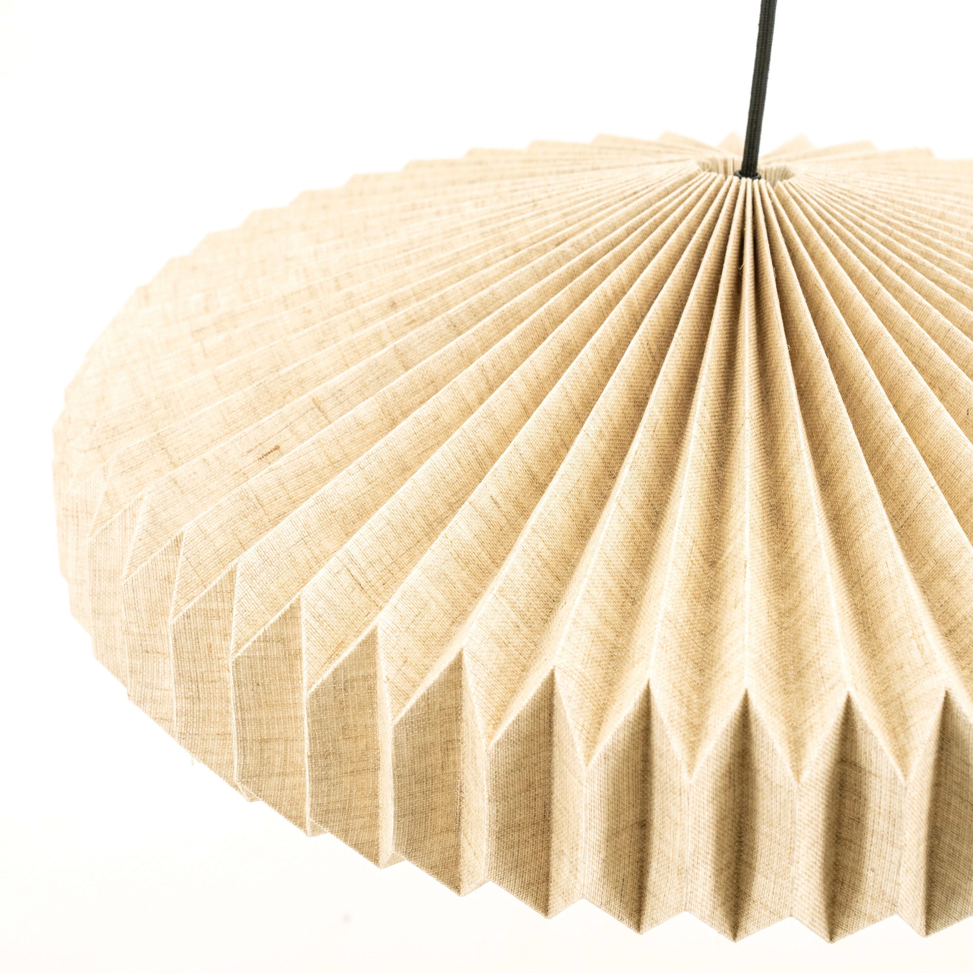 ZUKI Pendant Lamp in Paper and Linen