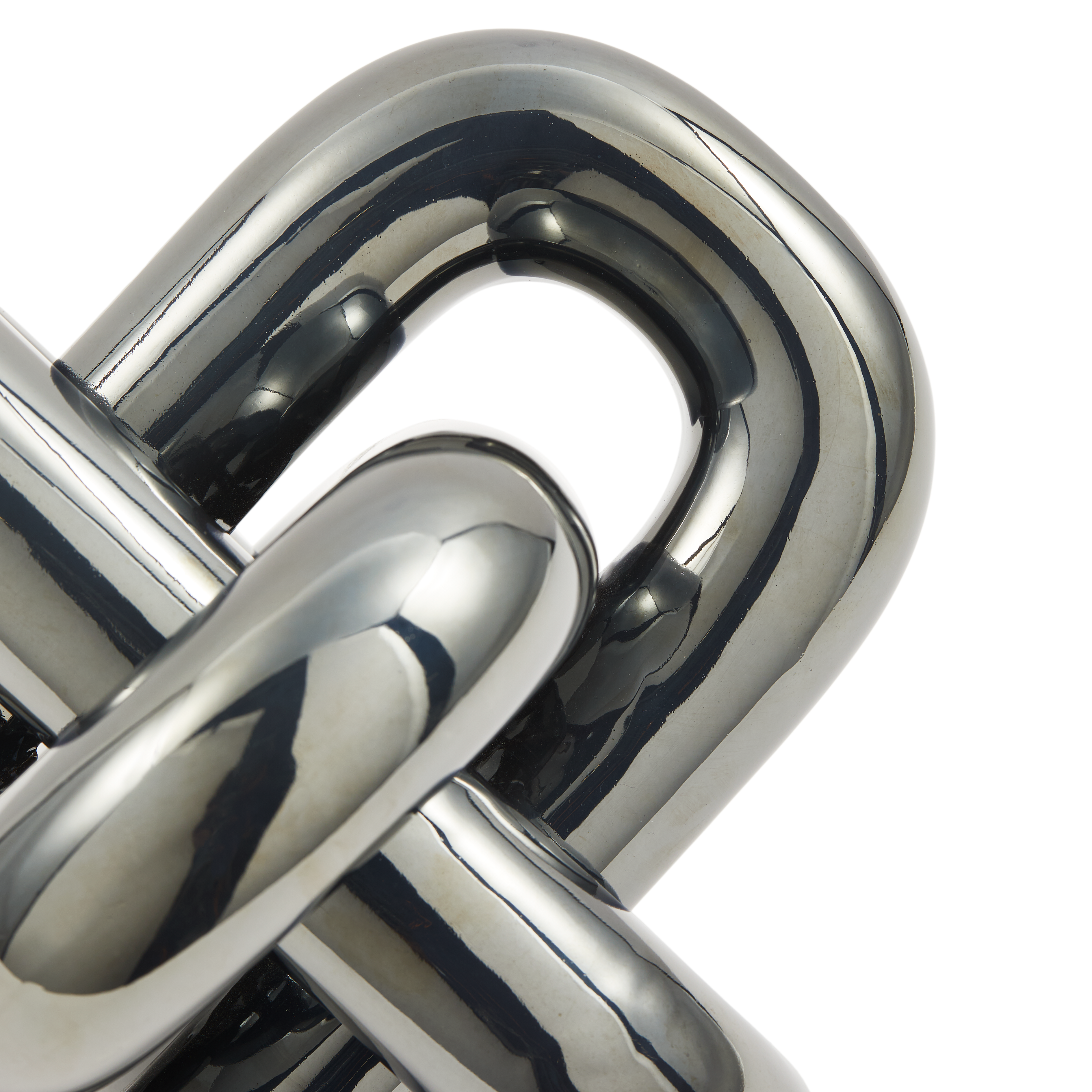 Decoratieve figuur BEWEGENDE KETTING donkergrijs