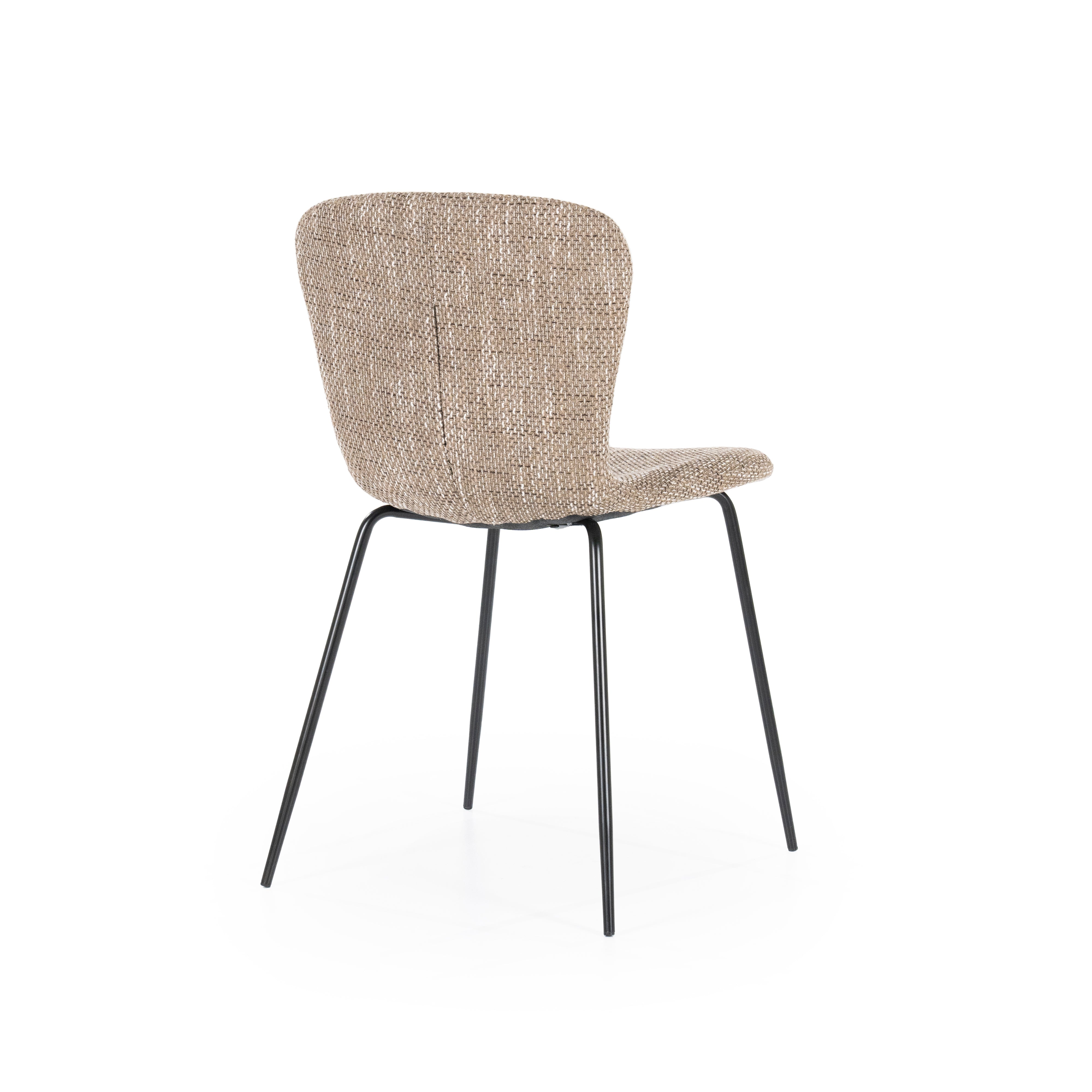 Krzesło LASS brązowy