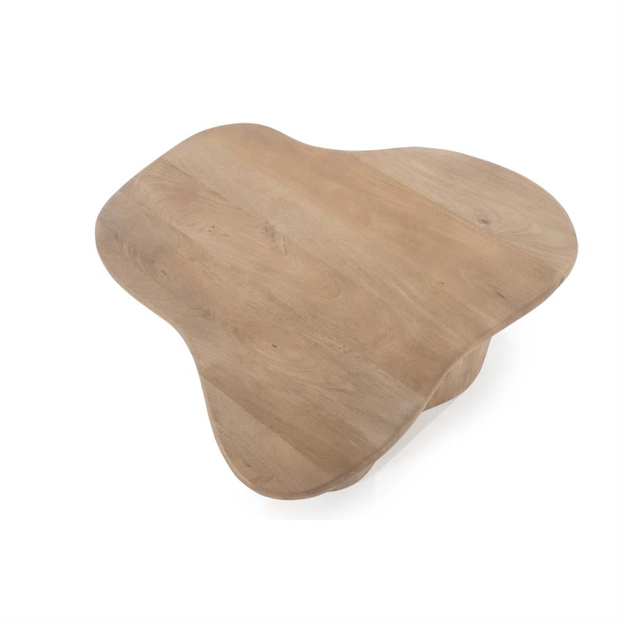 Zestaw stolików kawowych FALL drewno mango