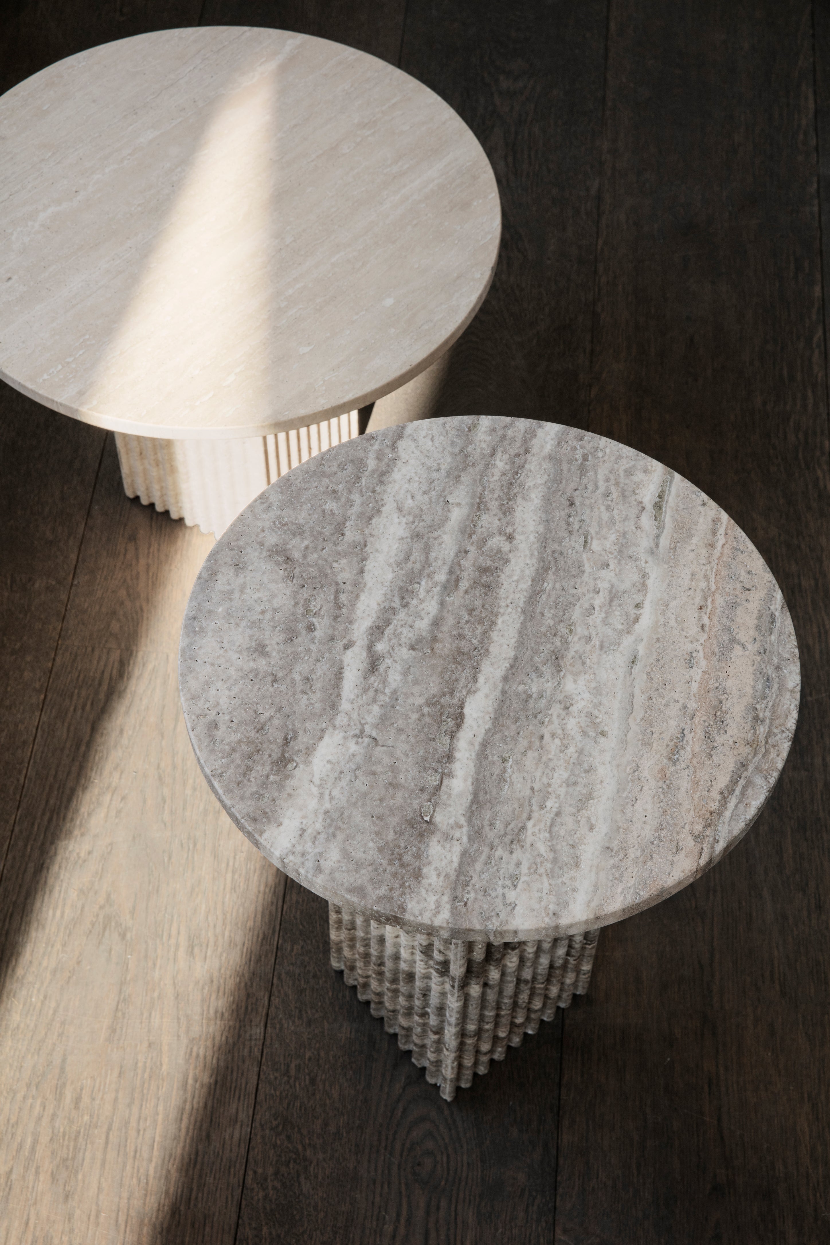 Couchtisch SOHO grauer Travertin