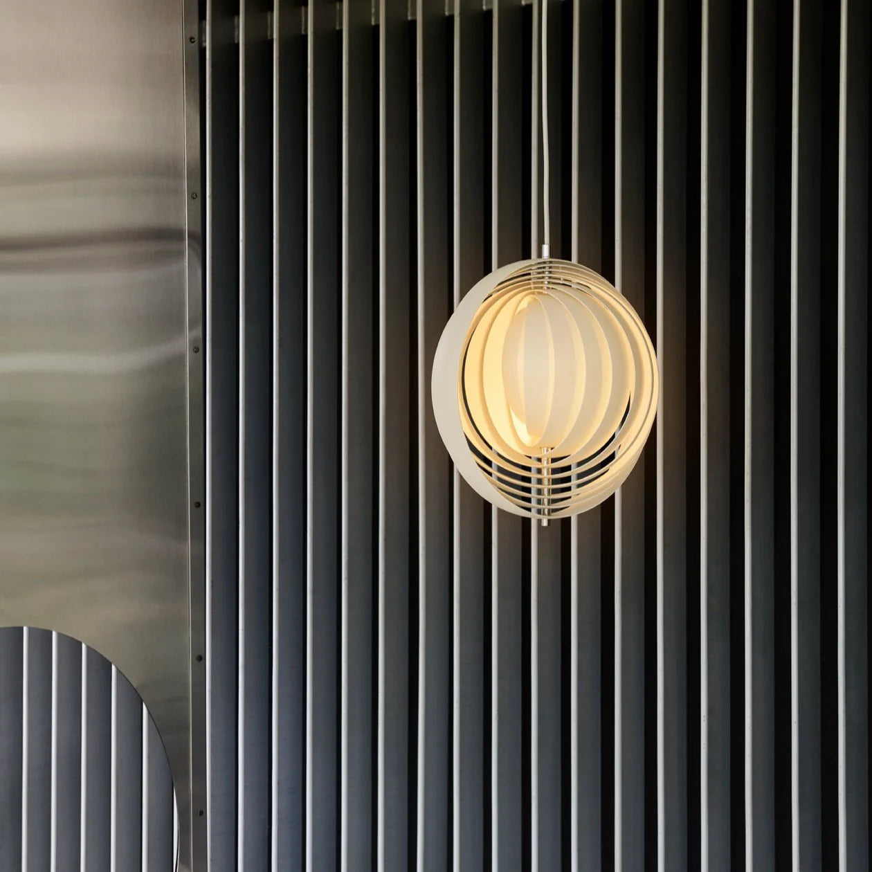 Lampa wisząca MOON biały