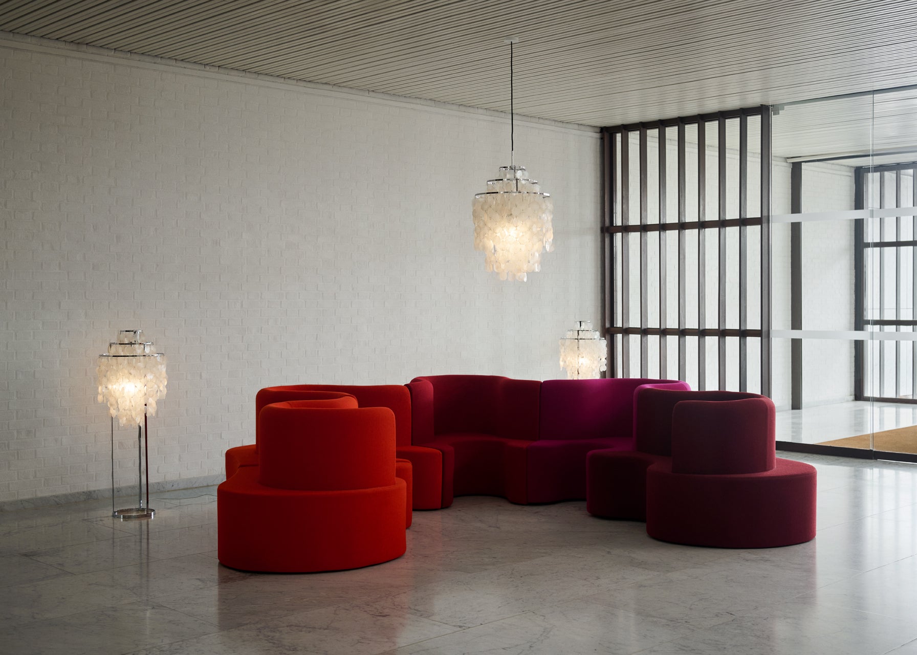 Hanglamp FUN 1DM parelmoer