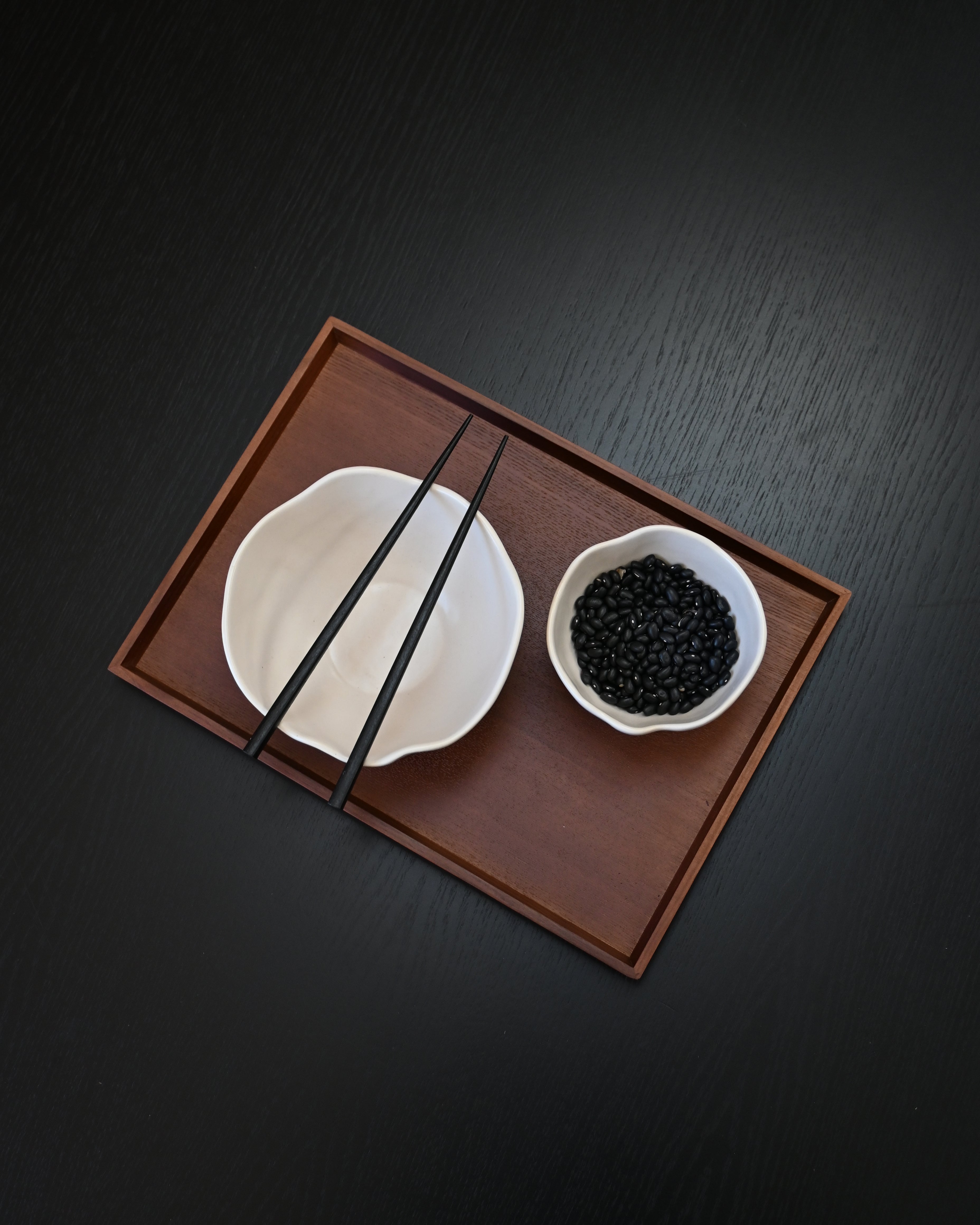 Set von Schalen NATIVE weiße Steinzeug