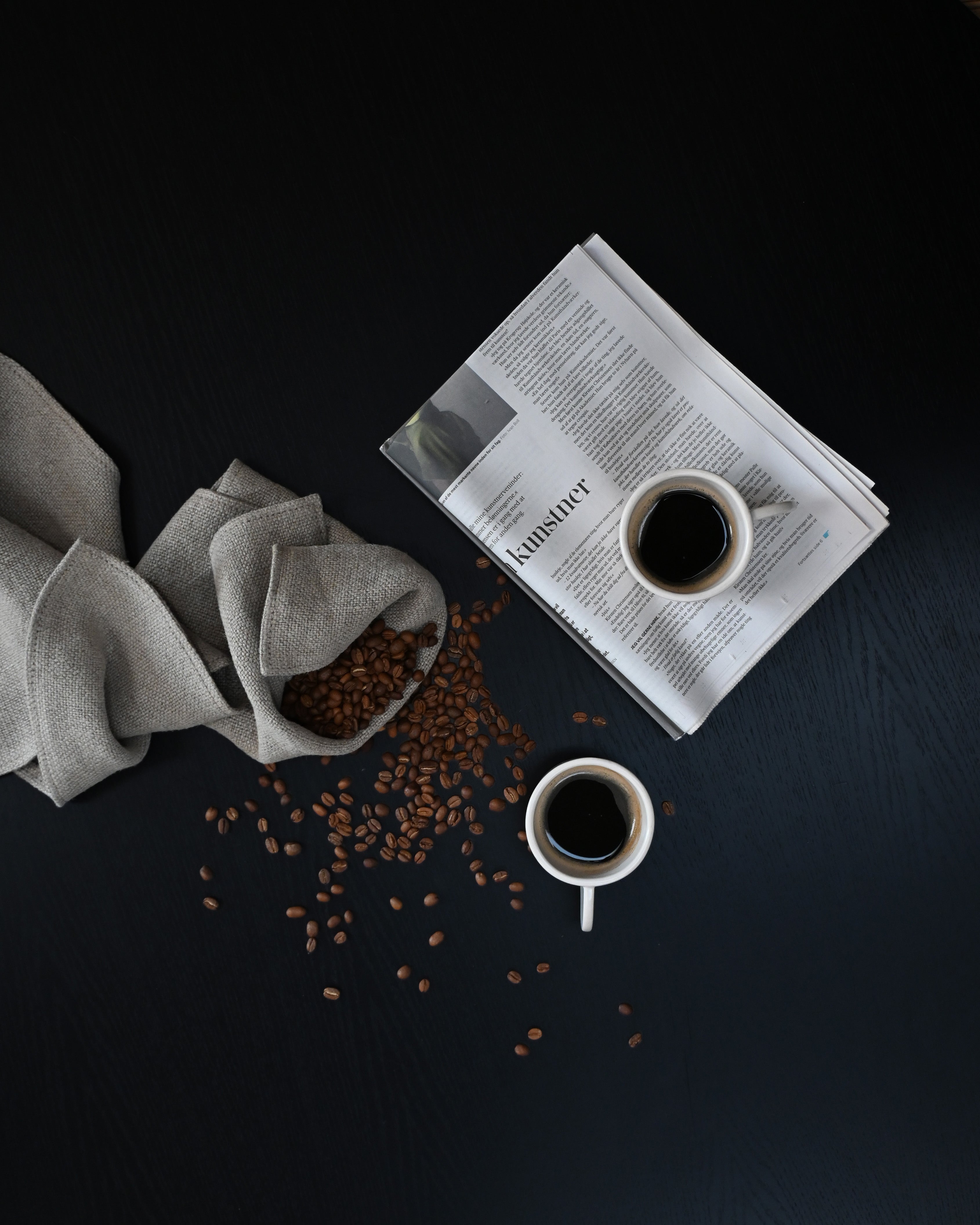 Set van mokken NATIVE witte steengoed