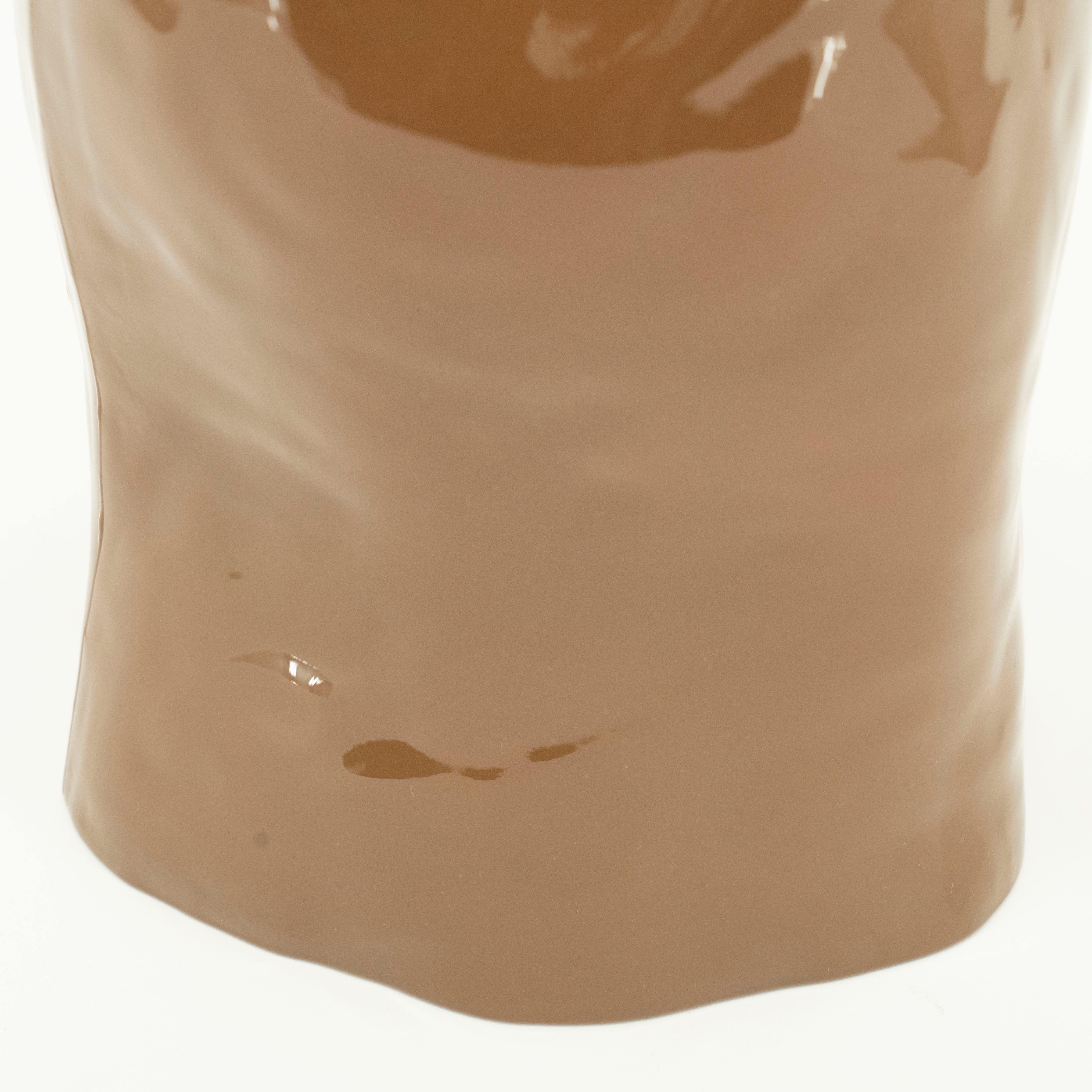 Glasvase BOYNA braun