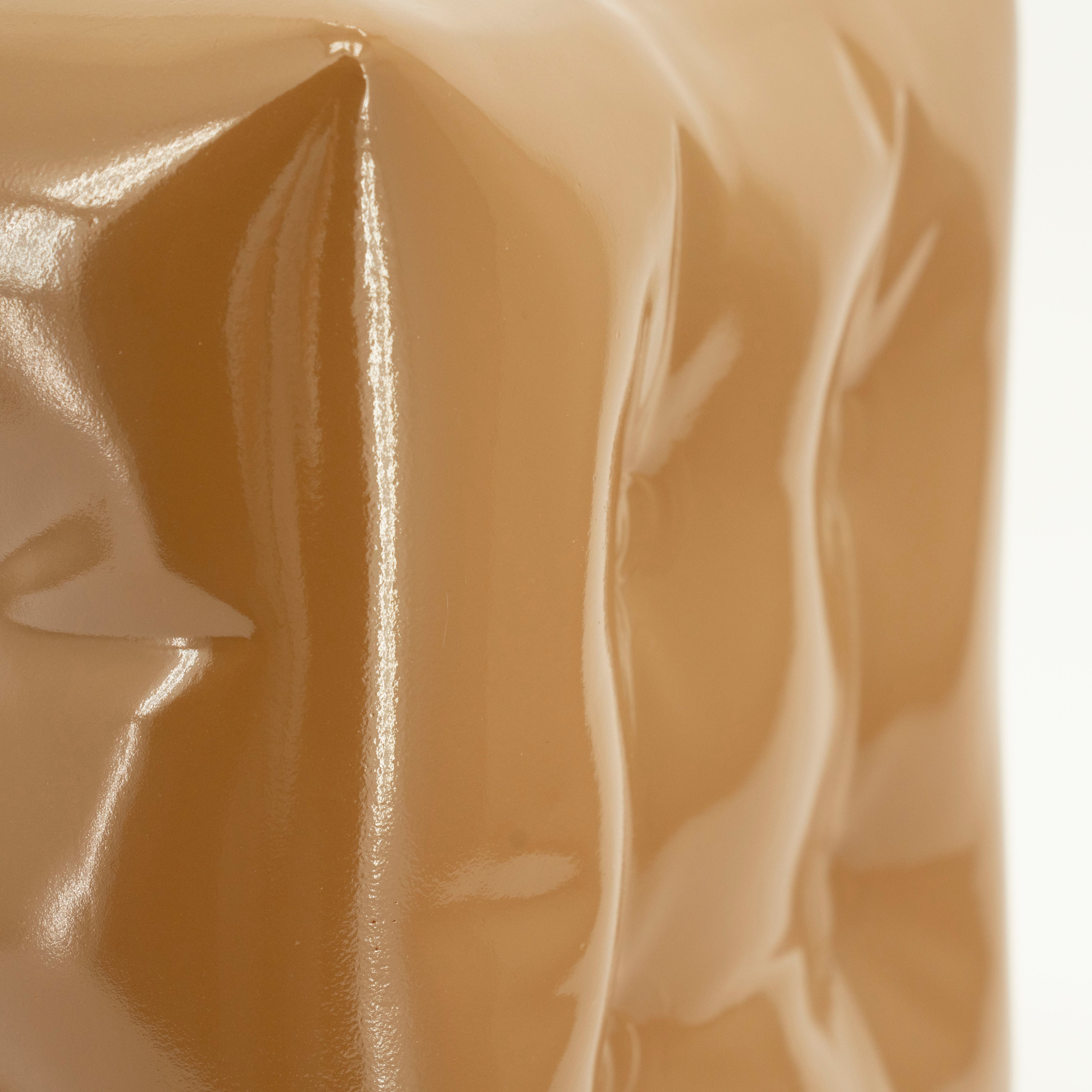 Kruk CAPTI mosterdkleurig