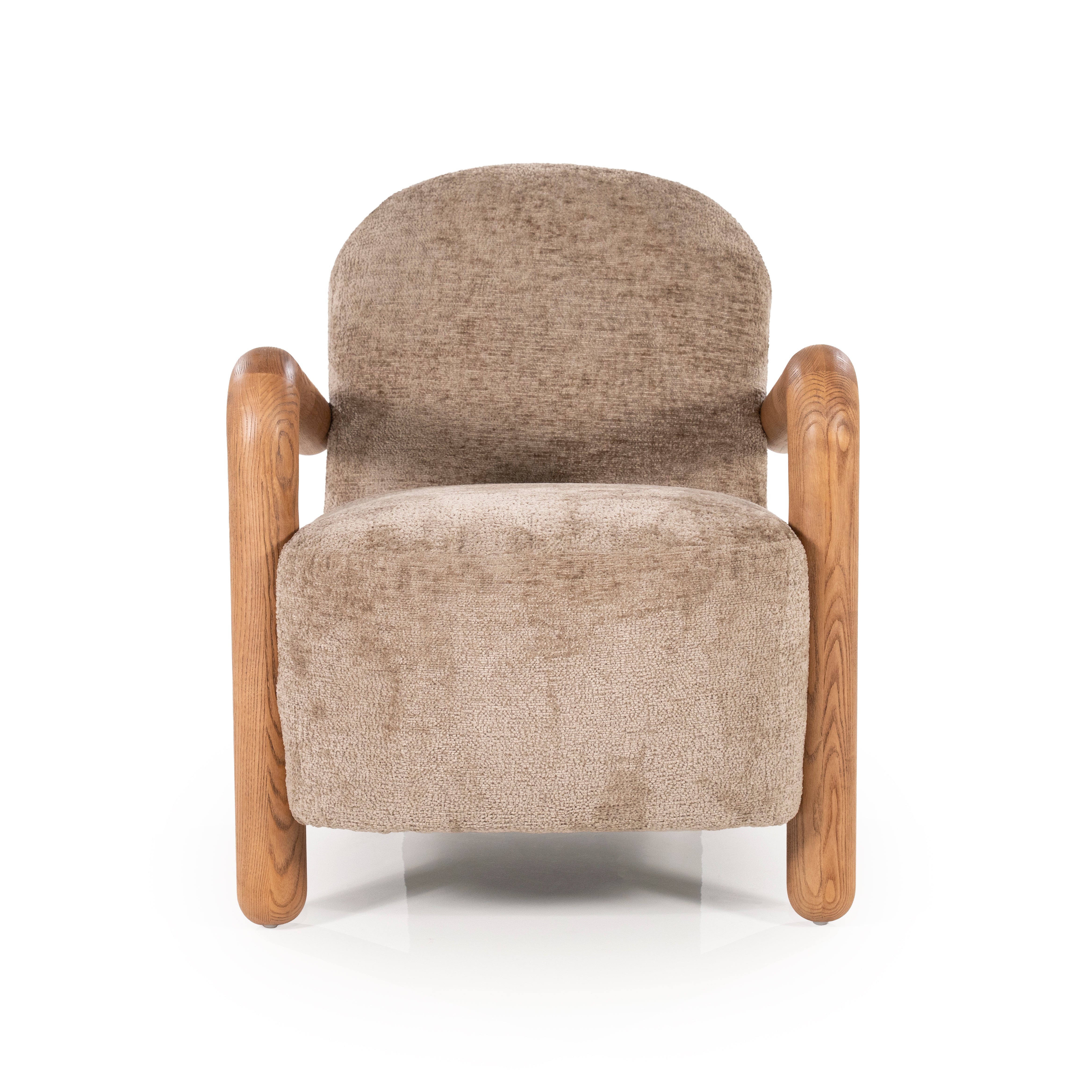 RETROVA Beige Armchair