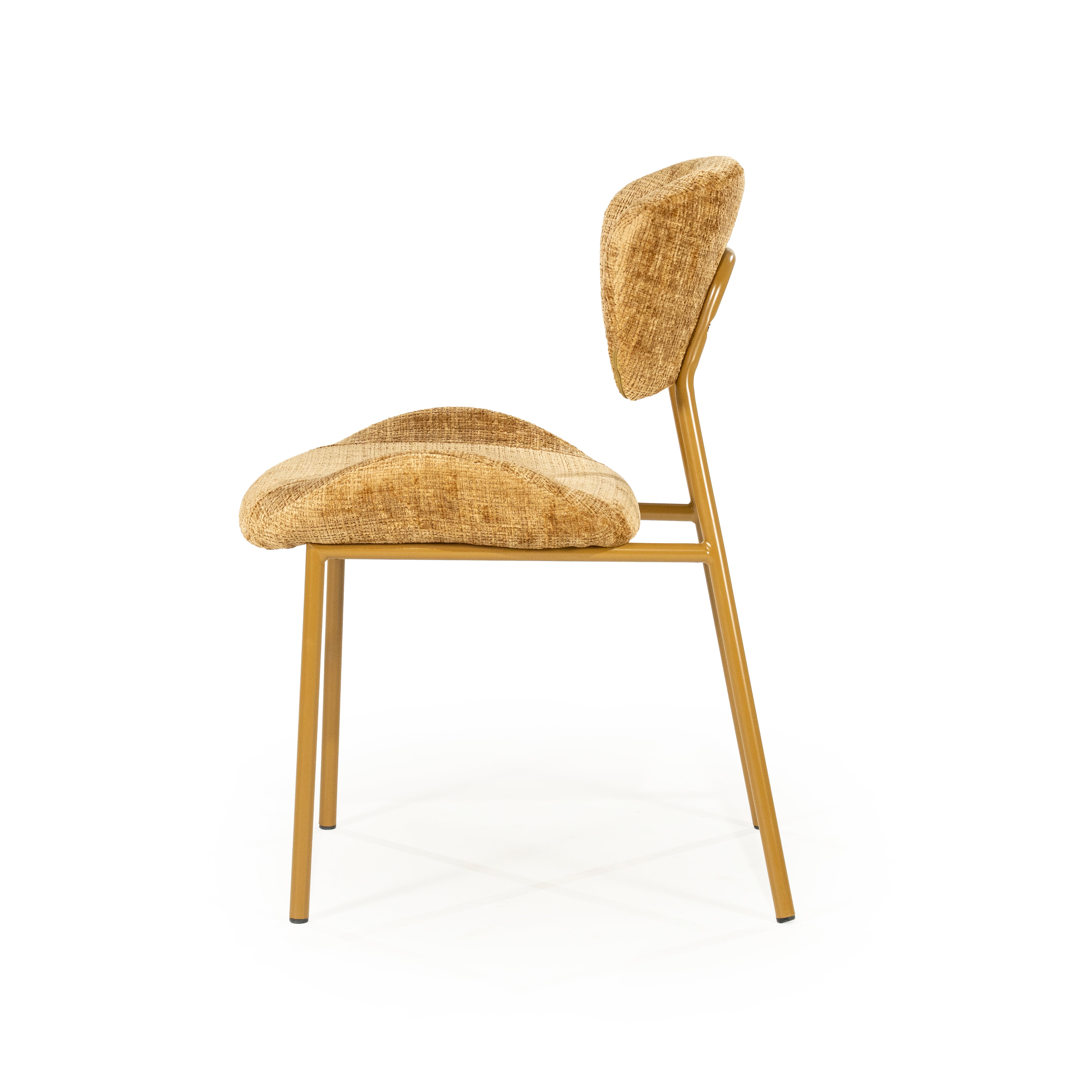 Stoel DARE mosterdkleurig