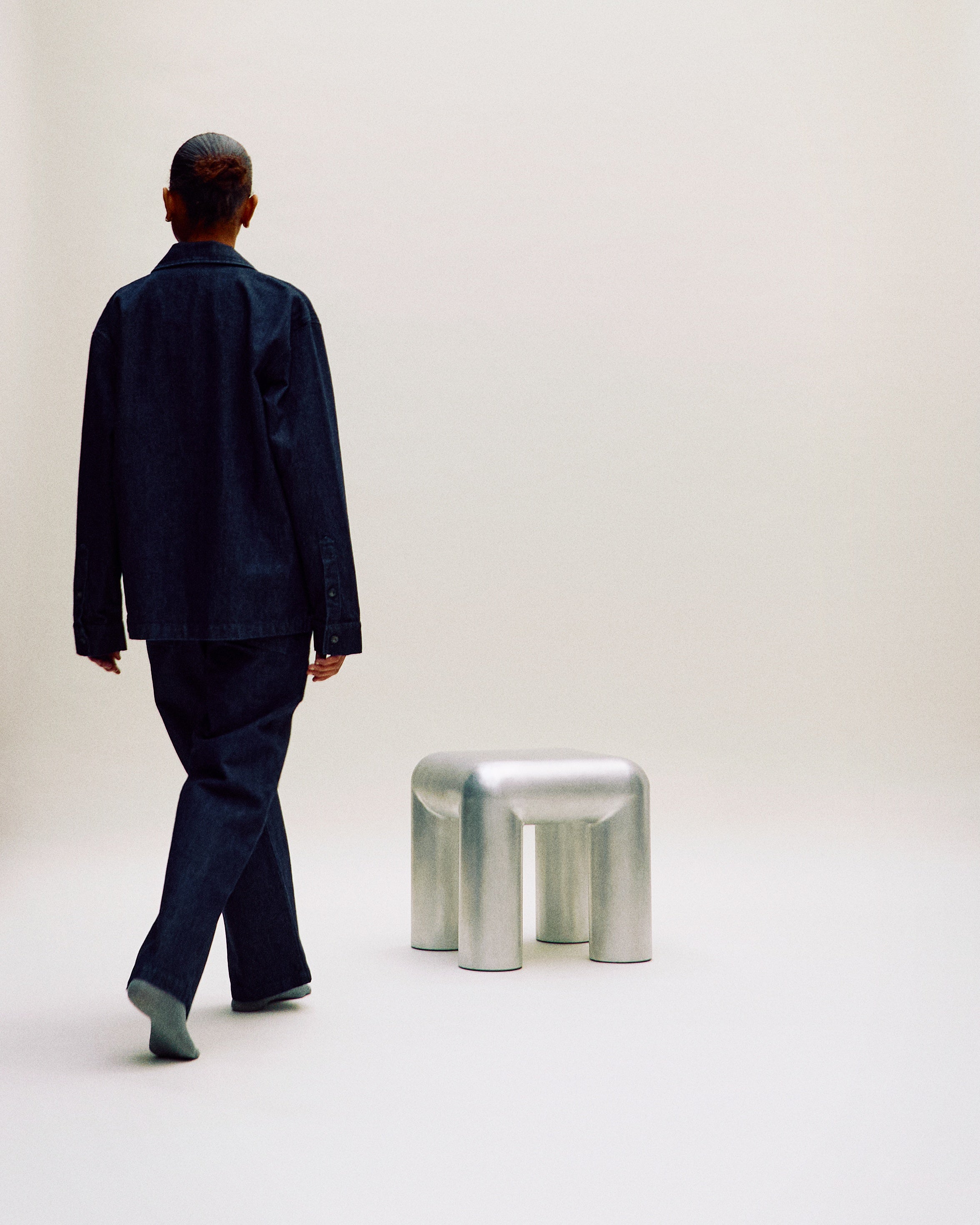 Bijzettafel CUBIO aluminium