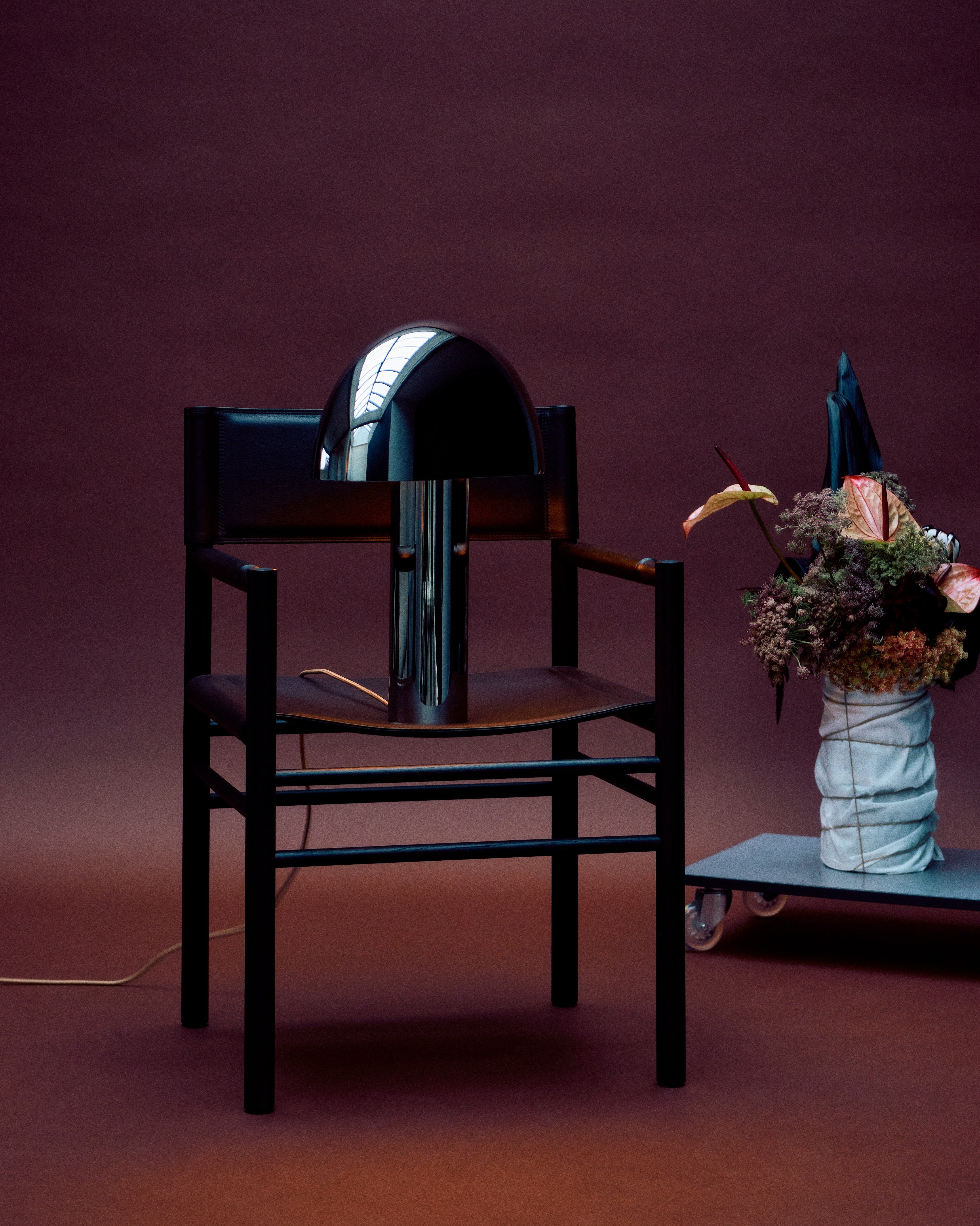 Tischlampe AGLOW Nickel