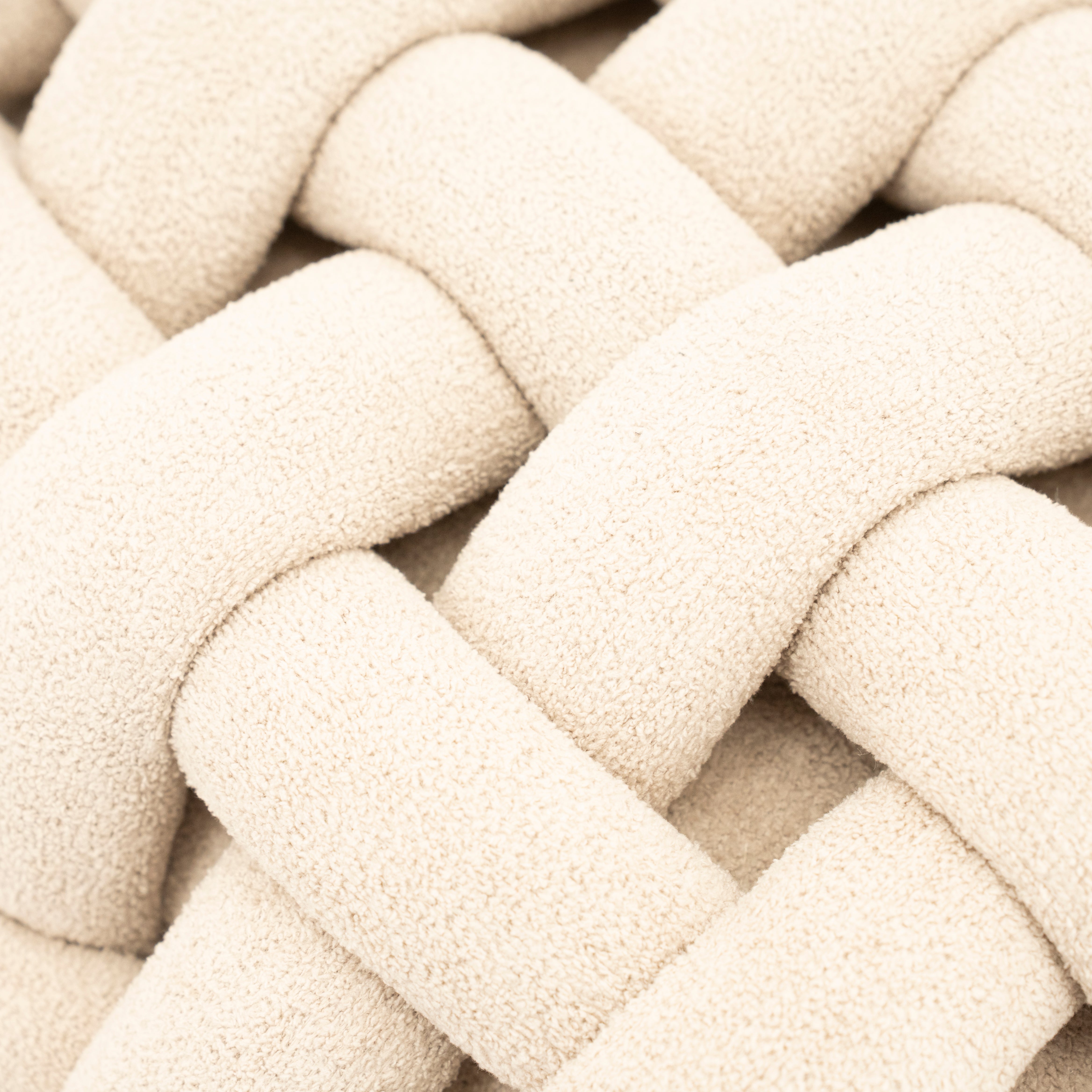 Puf POOFIE cremefarben