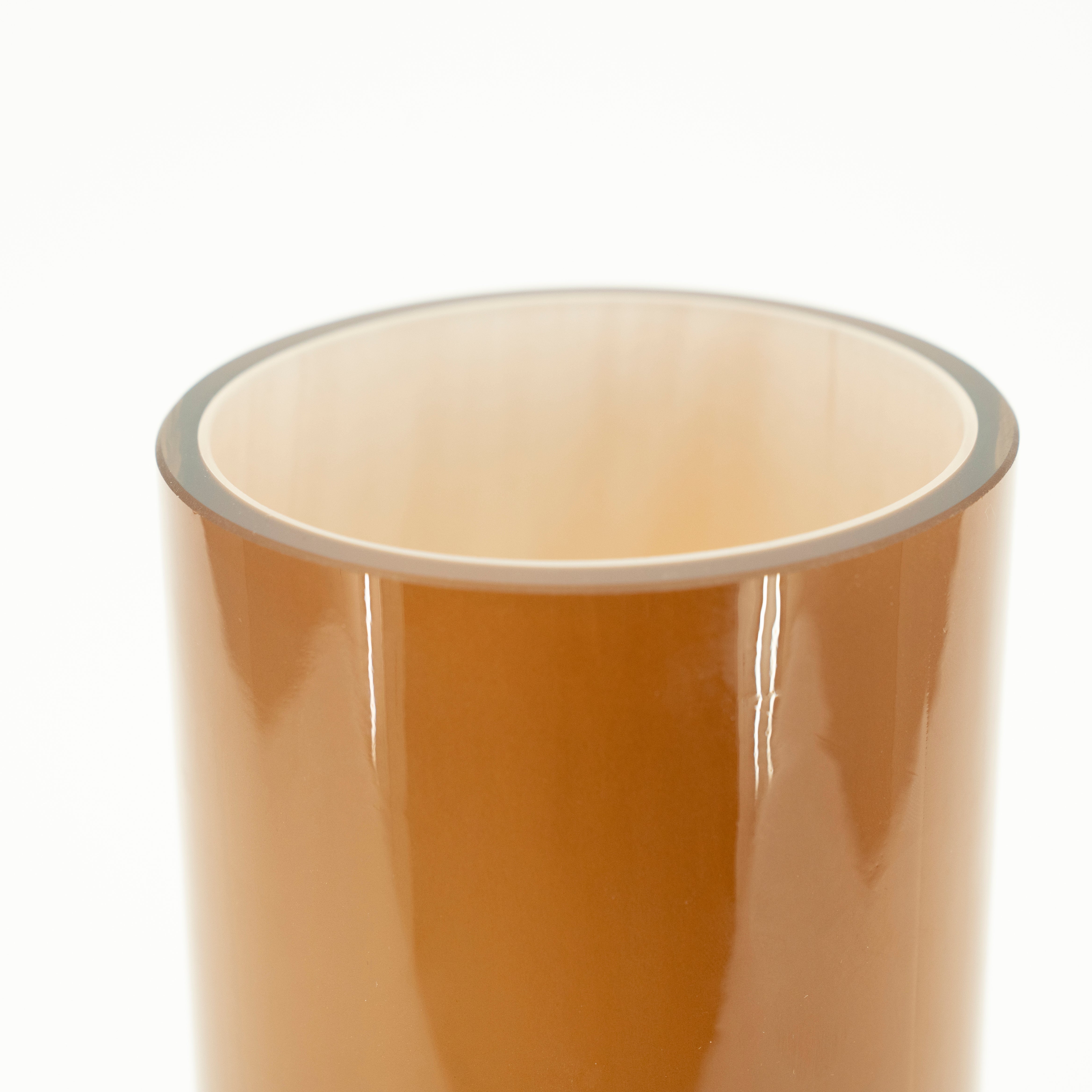 Glasvase CURBLE orange