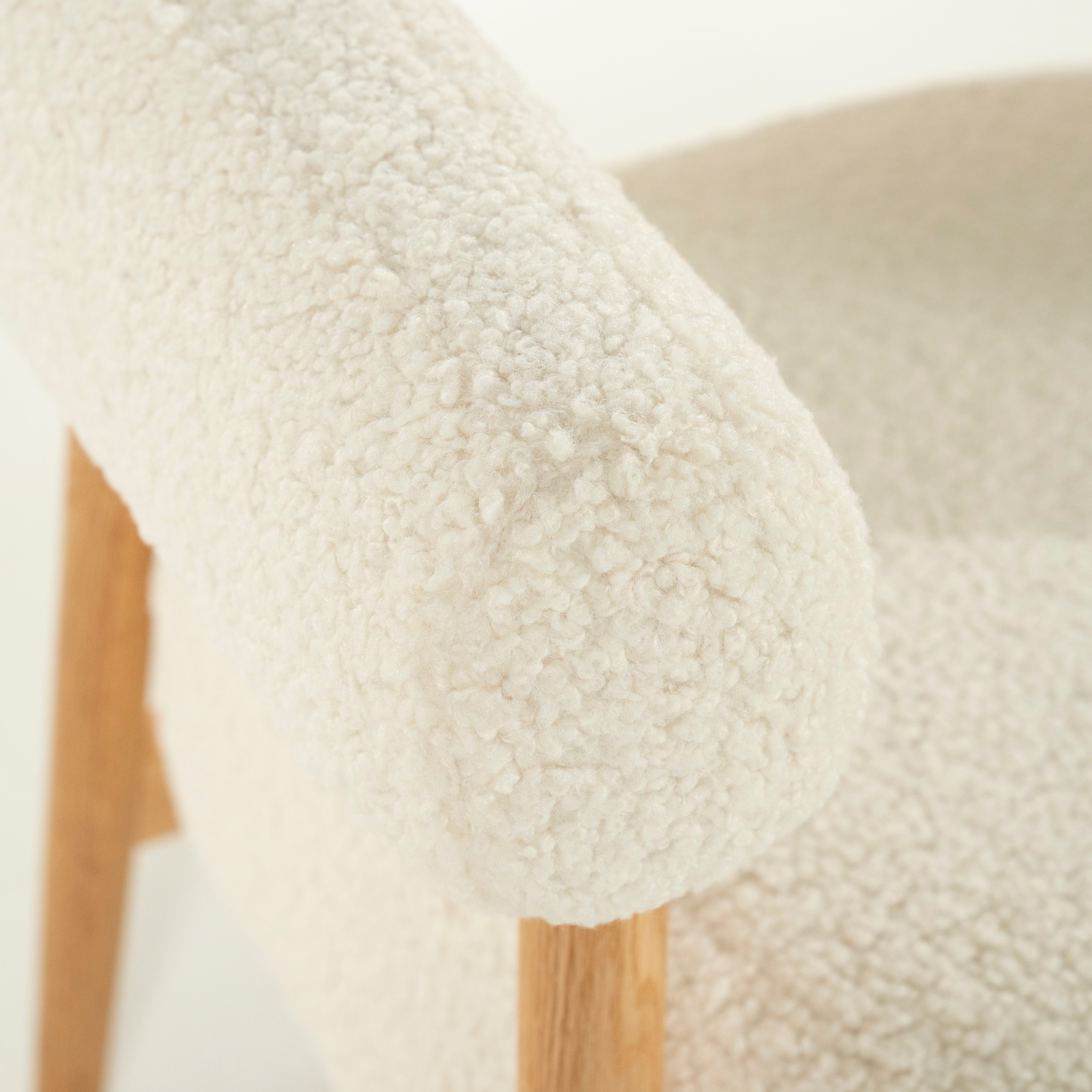 MYSA cream armchair