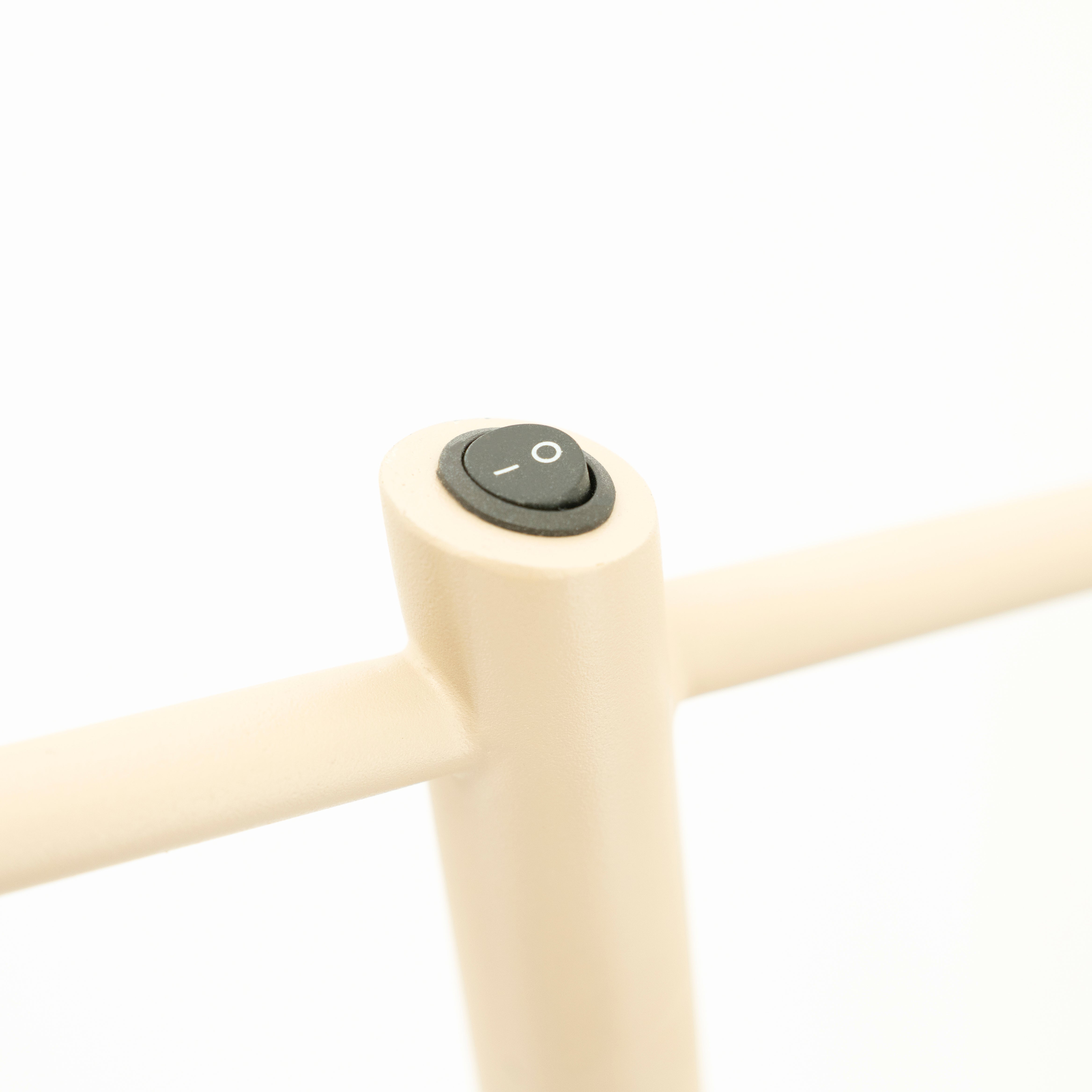 Vloerlamp CAPA crème