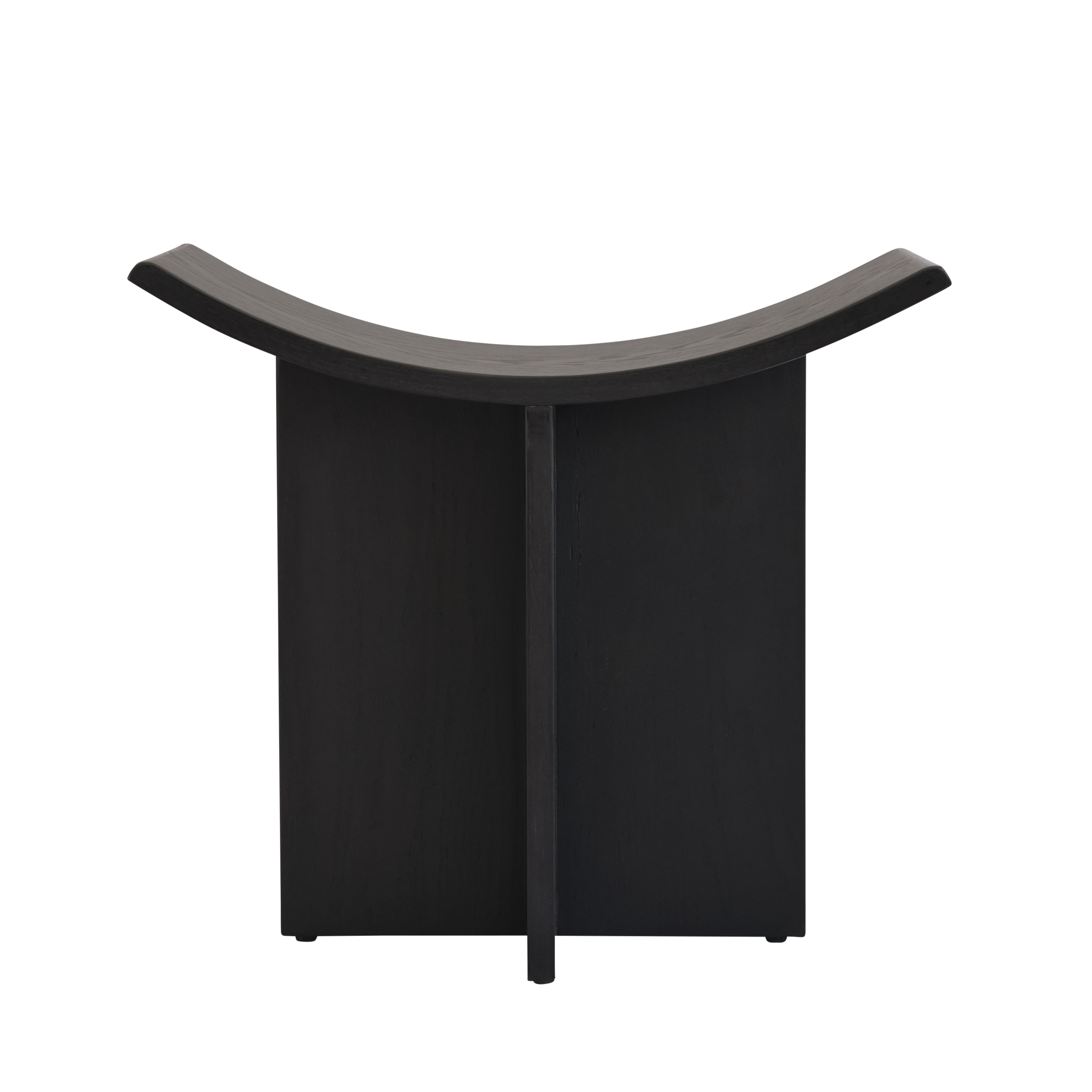 Stołek BRUTUS czarny dąb