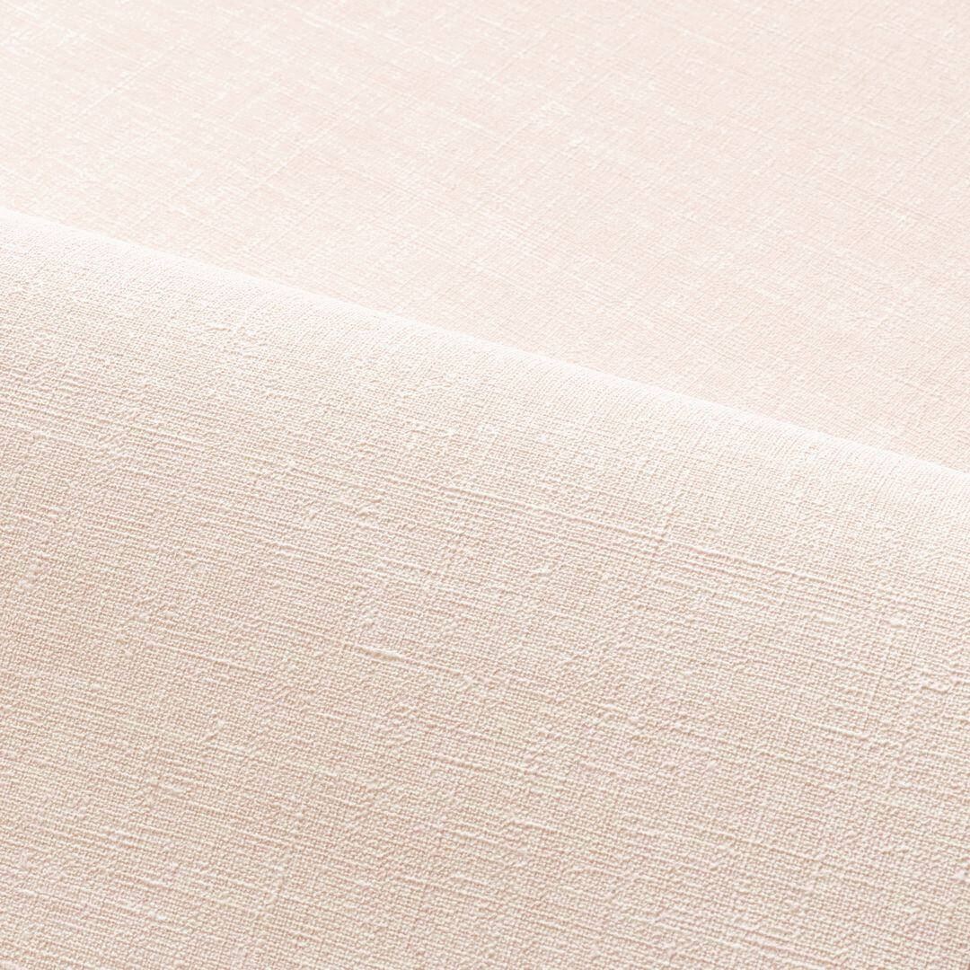 Structural wallpaper resembling linen canvas SHINOK - POUDRE powder pink