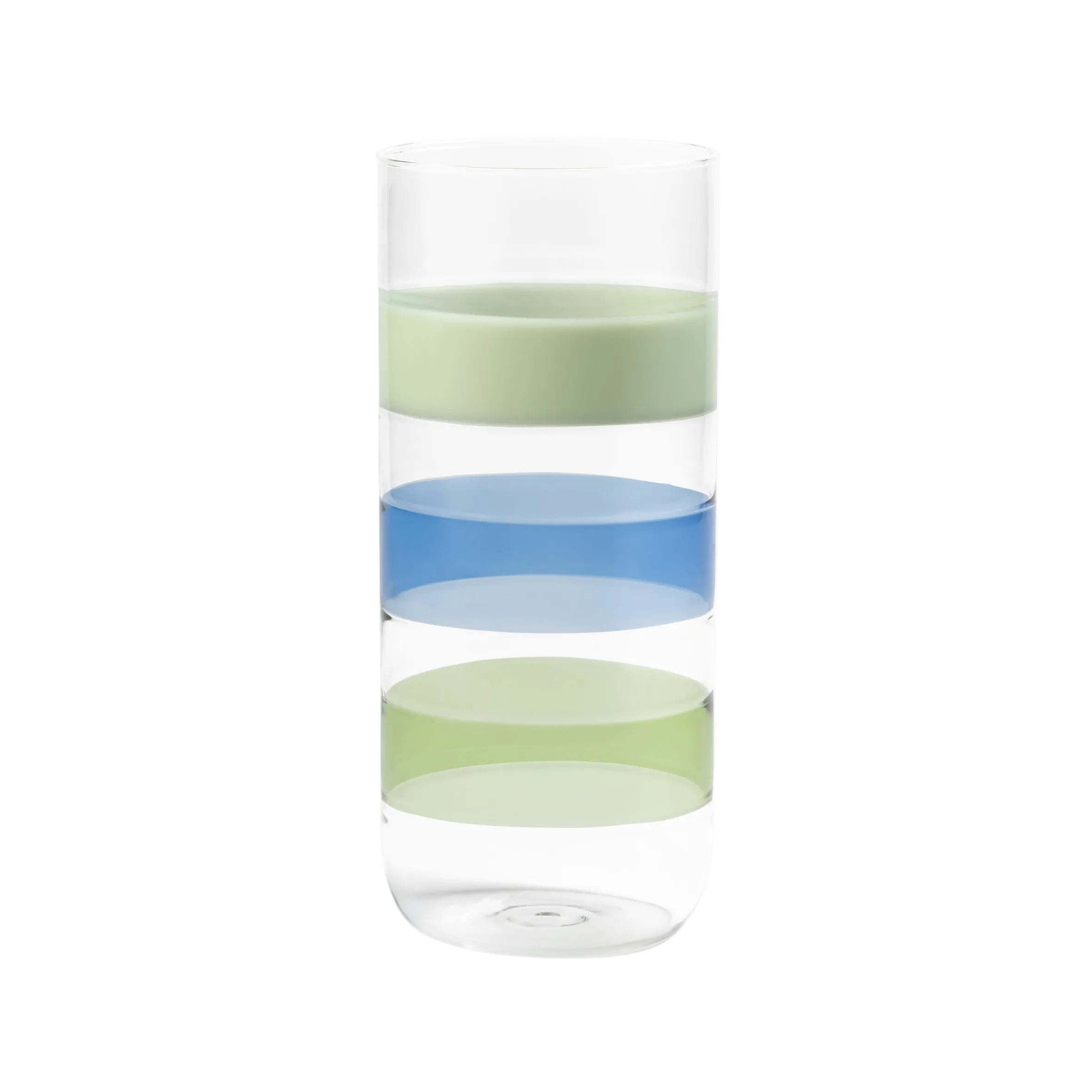 Vaas LUMO groen-blauw glas