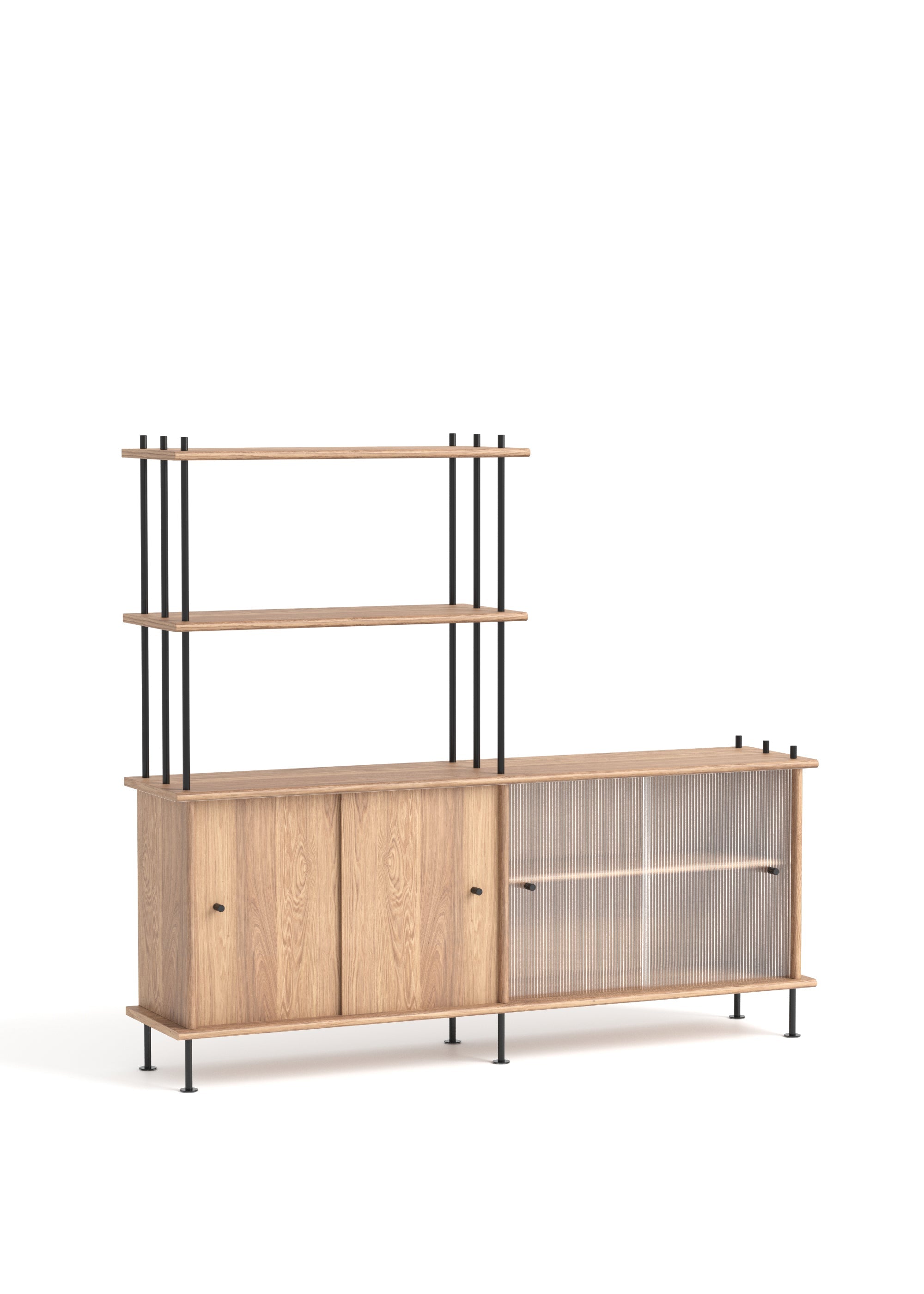 BAVA 160 kast van eikenhout