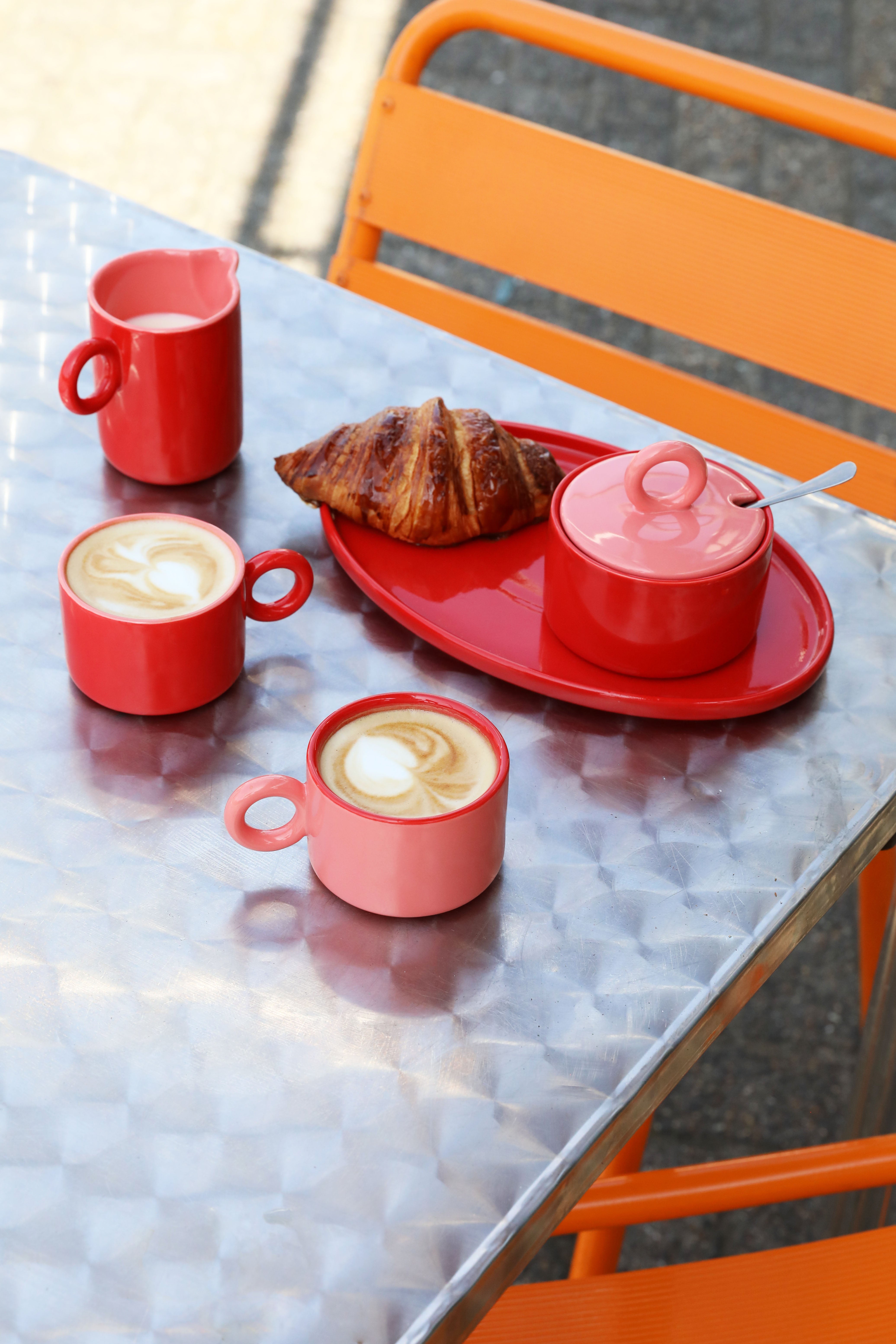 Taca CHIQUITO rode porselein