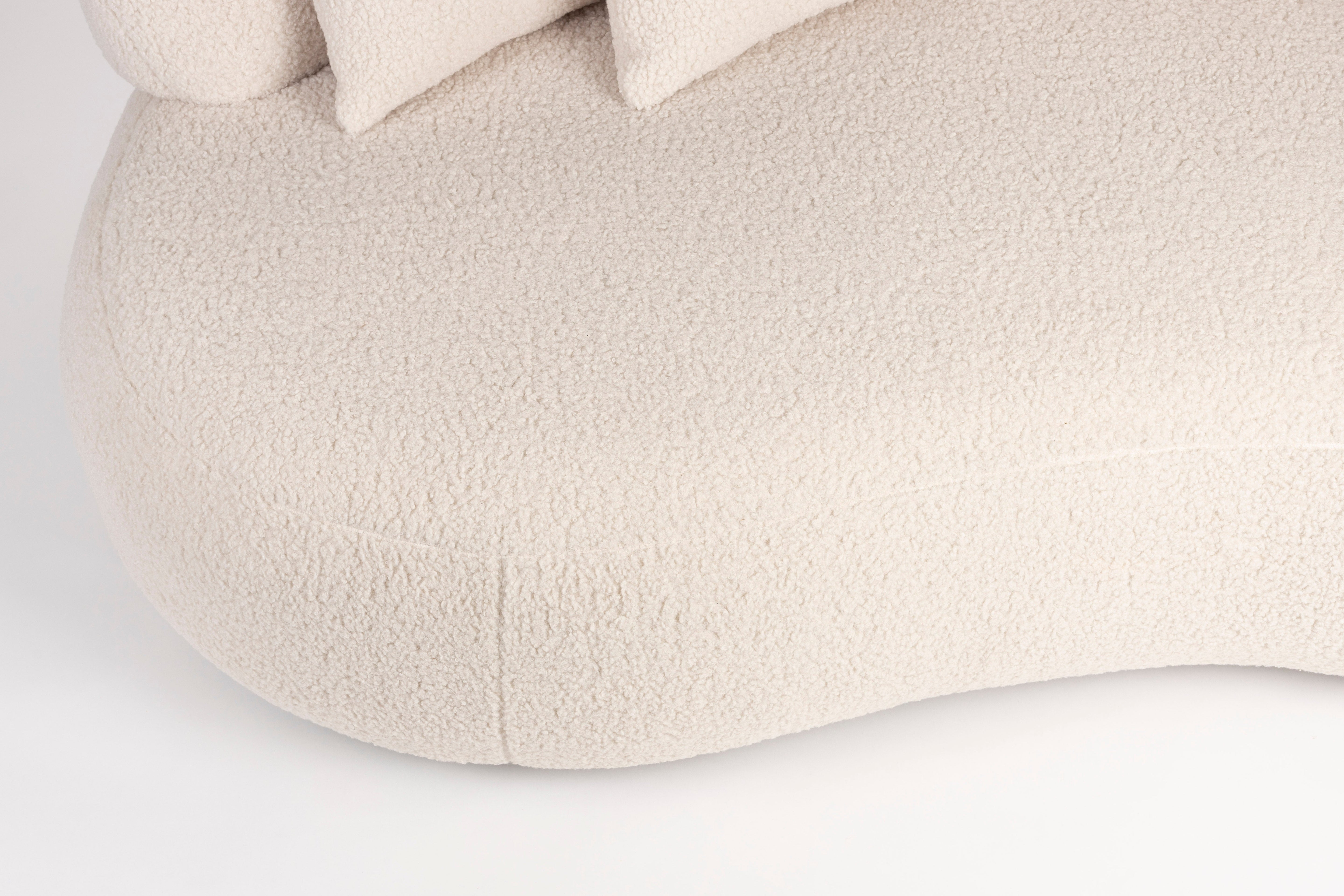 Sofa Noxx weißes Lamm