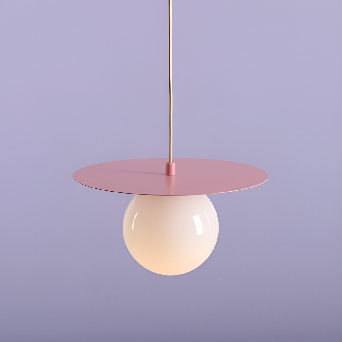 Hanglamp LOOP roze
