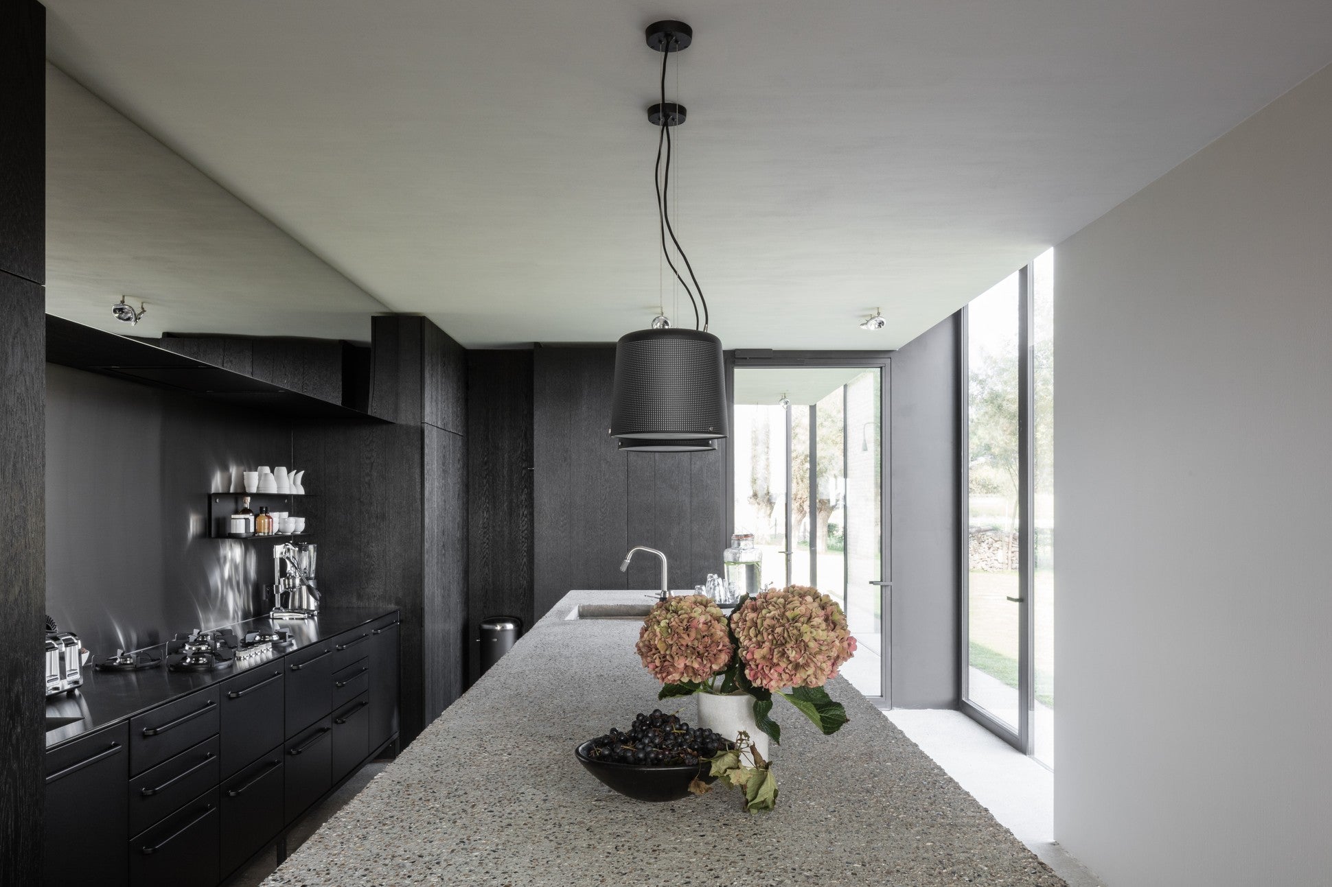 Hanglamp 526 zwart metaal