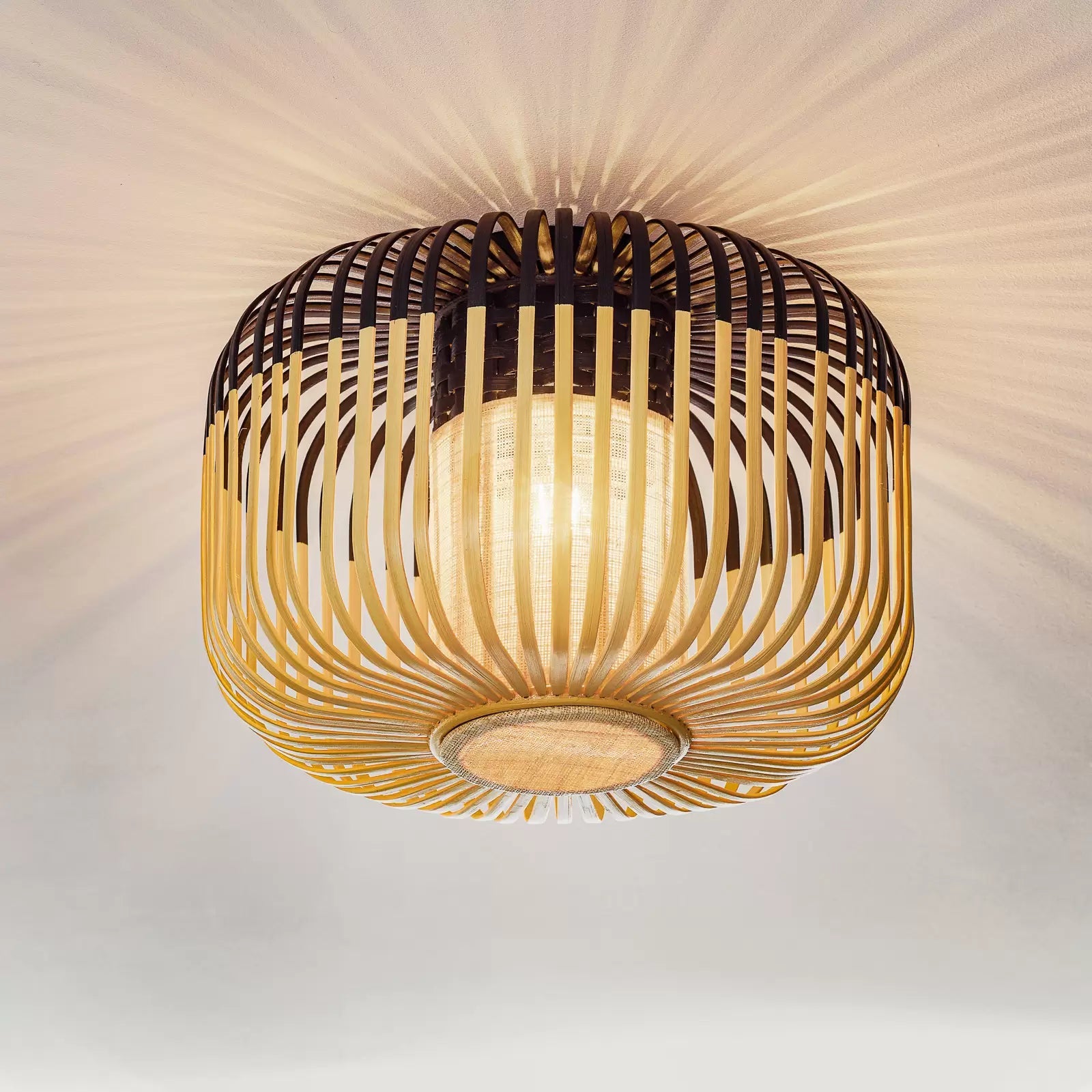 Plafon BAMBOO czarny