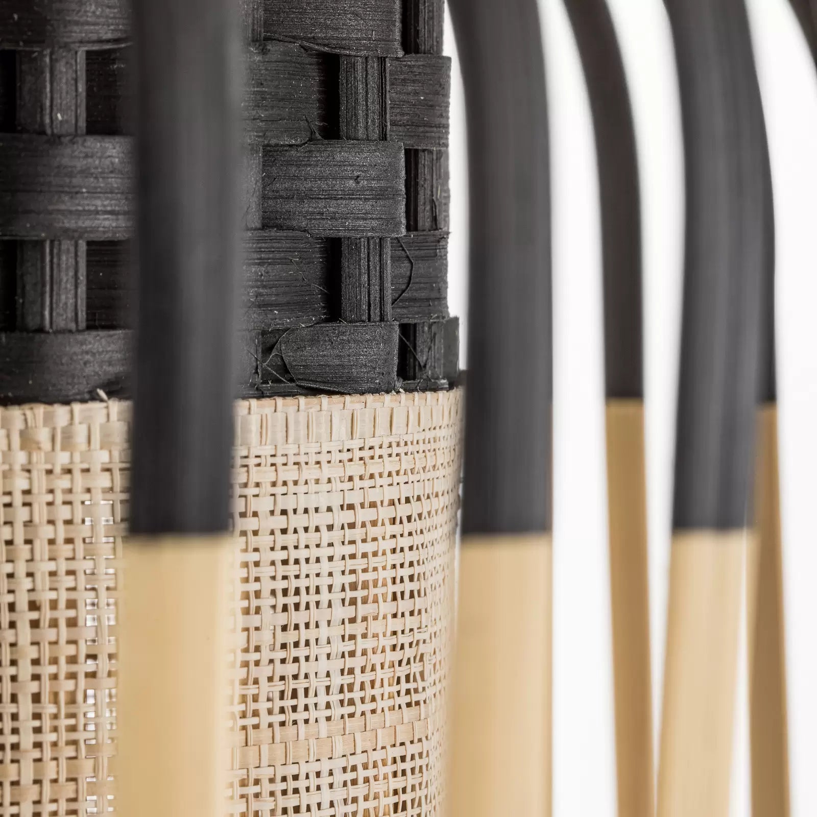 Plafon BAMBOO czarny