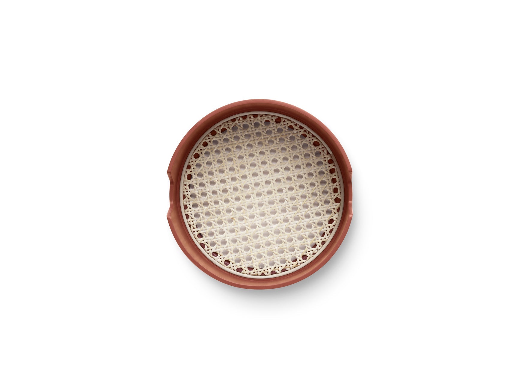 Taca SALON roestkleurig met riet