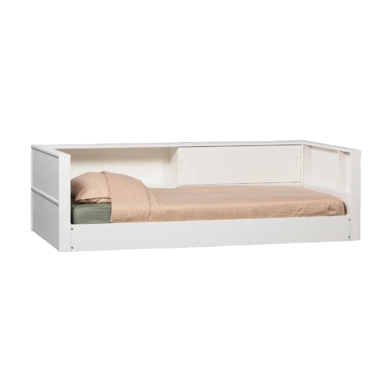 Ingebouwd bed CARTER wit