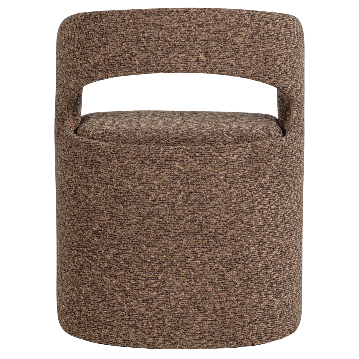 Stoel LANOR bruin boucle